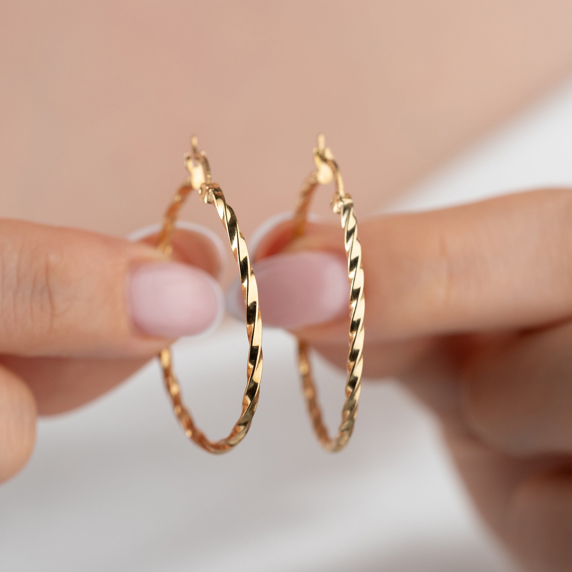 SPIRALE OHRRINGE | 925 SILBER