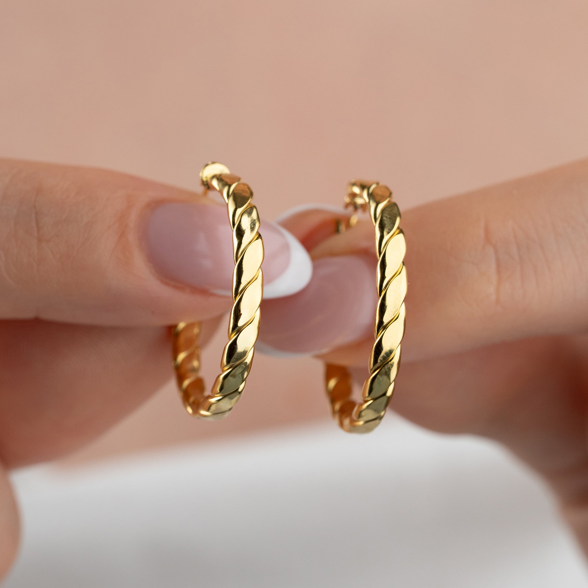 BASIC-SPIRALE OHRRINGE | 925 SILBER
