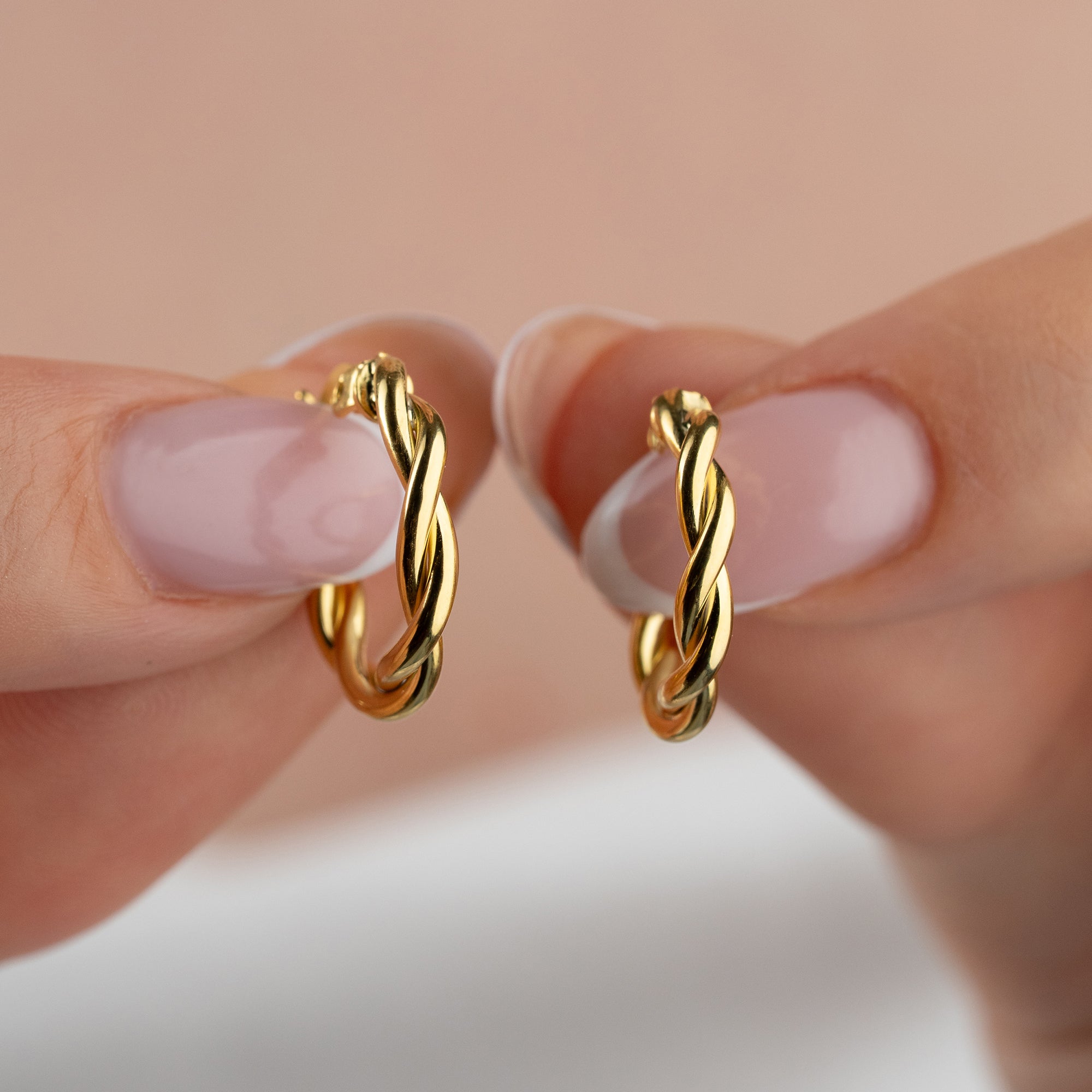 MINIMALISTISCHE KORDELL OHRRINGE | 925 SILBER