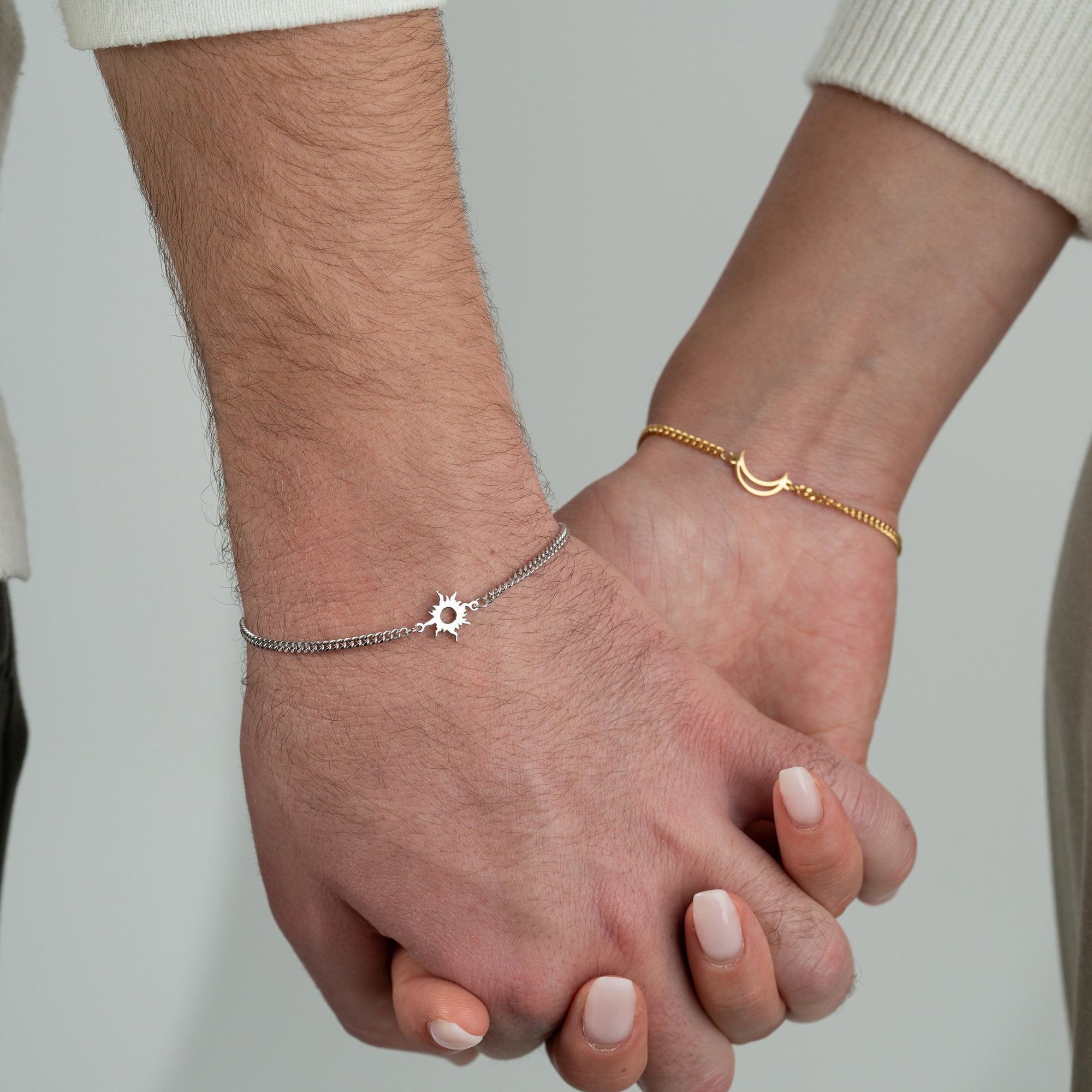 MOON SUN PARTNERARMBAND | 925 SILBER