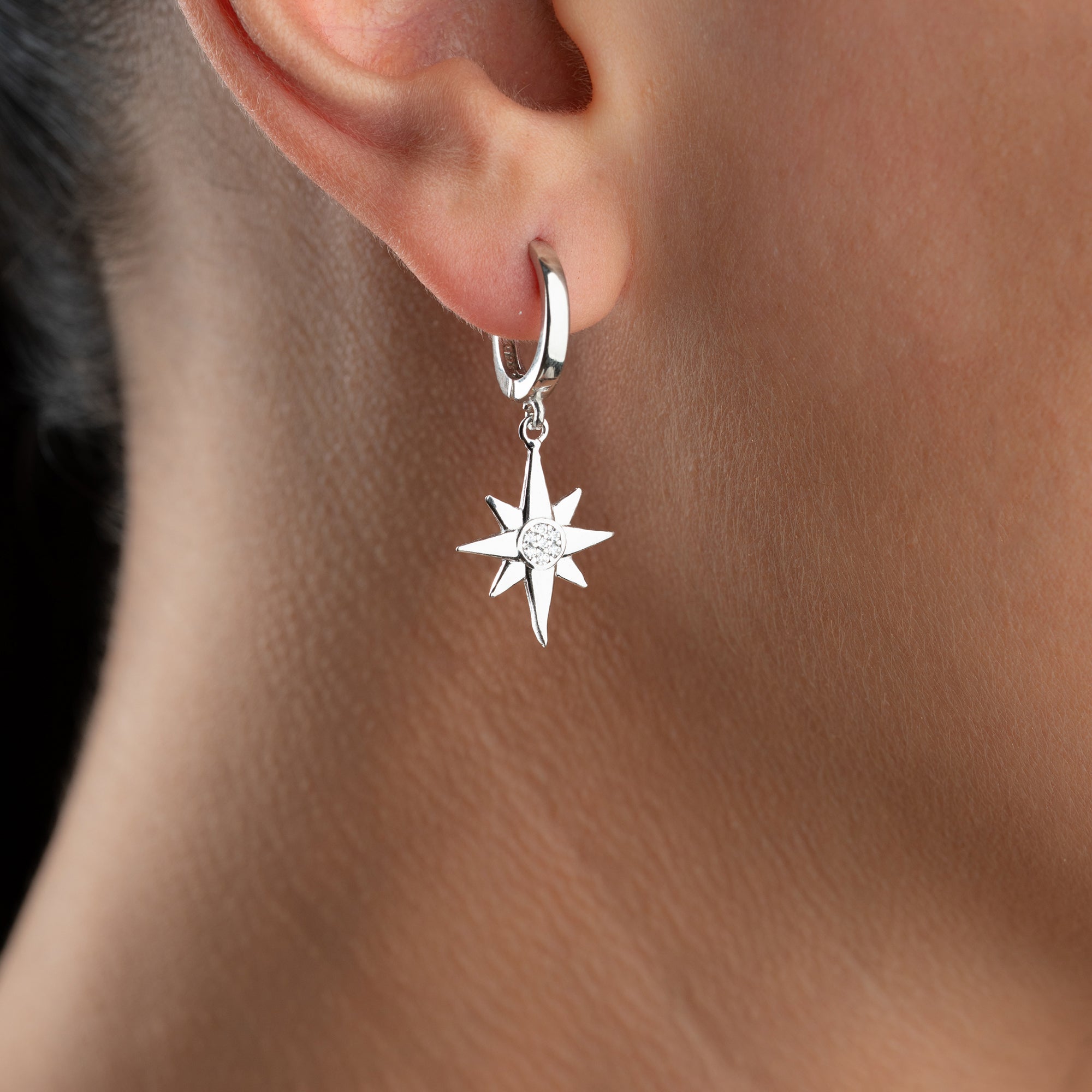RUBIY OHRRINGE | 925 SILBER