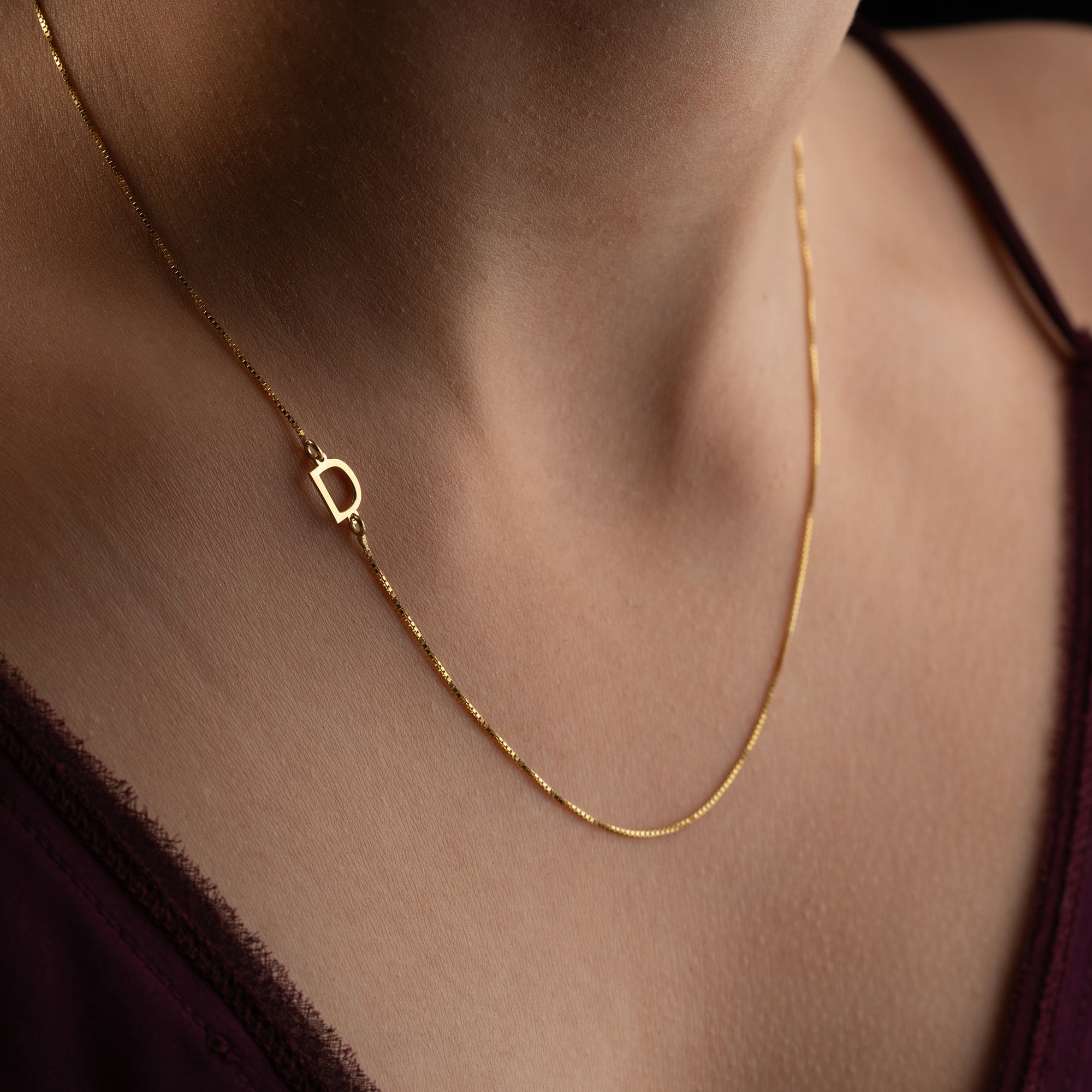 CUBIC LETTER HALSKETTE | 925 SILBER