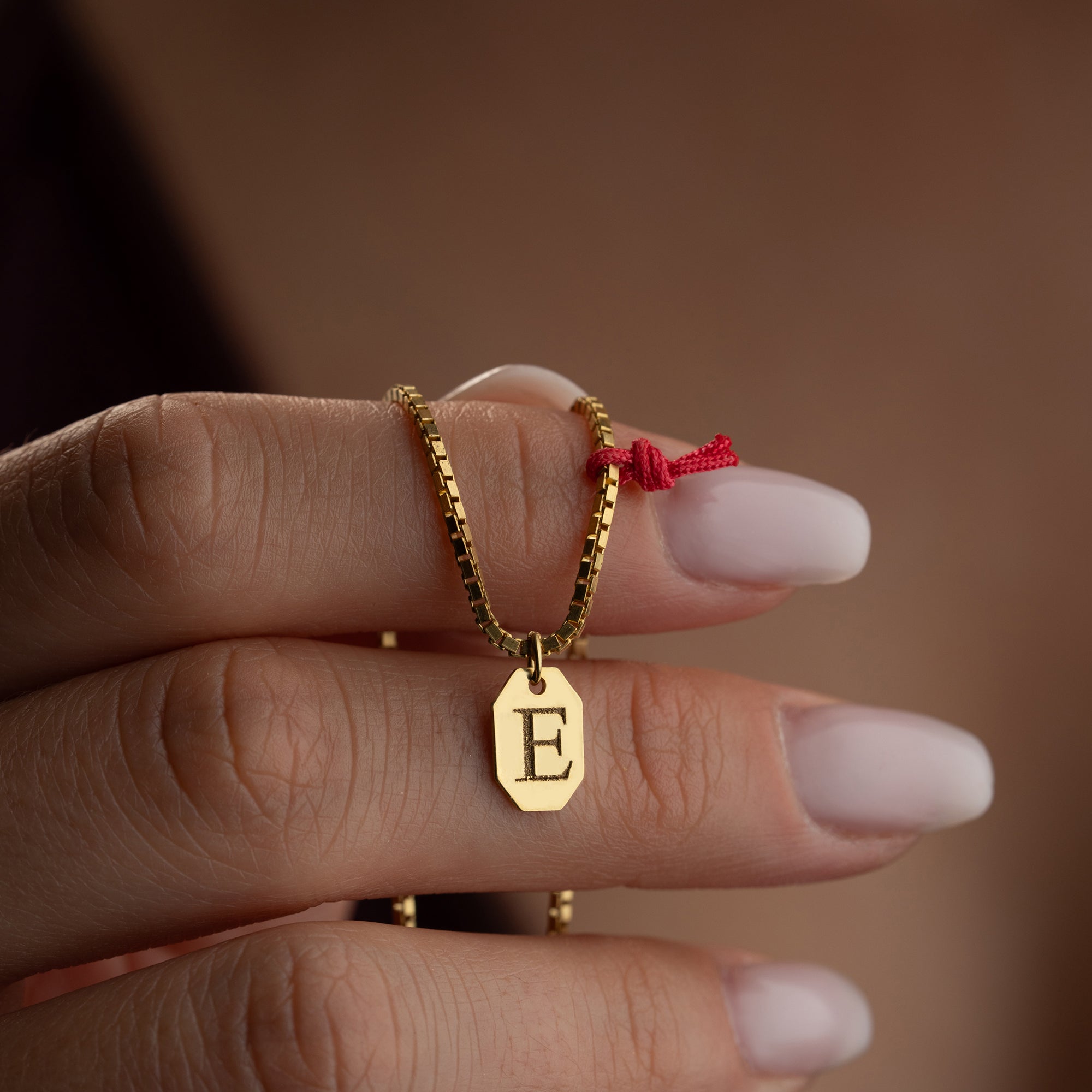 LETTER KUBIC HALSKETTE| 925 SILBER