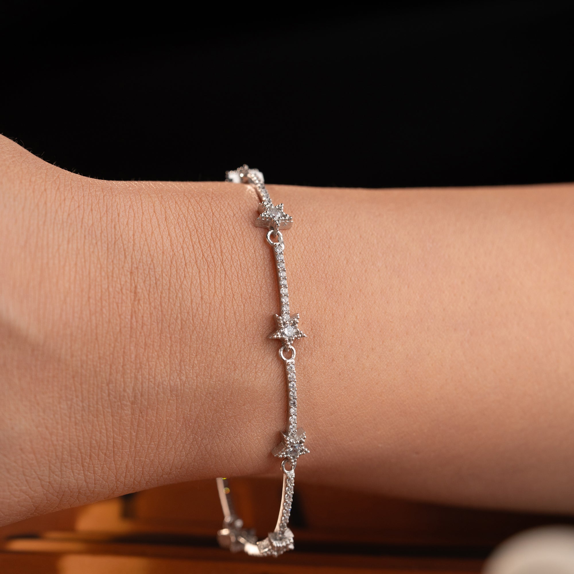 MULTISTERN ARMKETTE | 925 SILBER