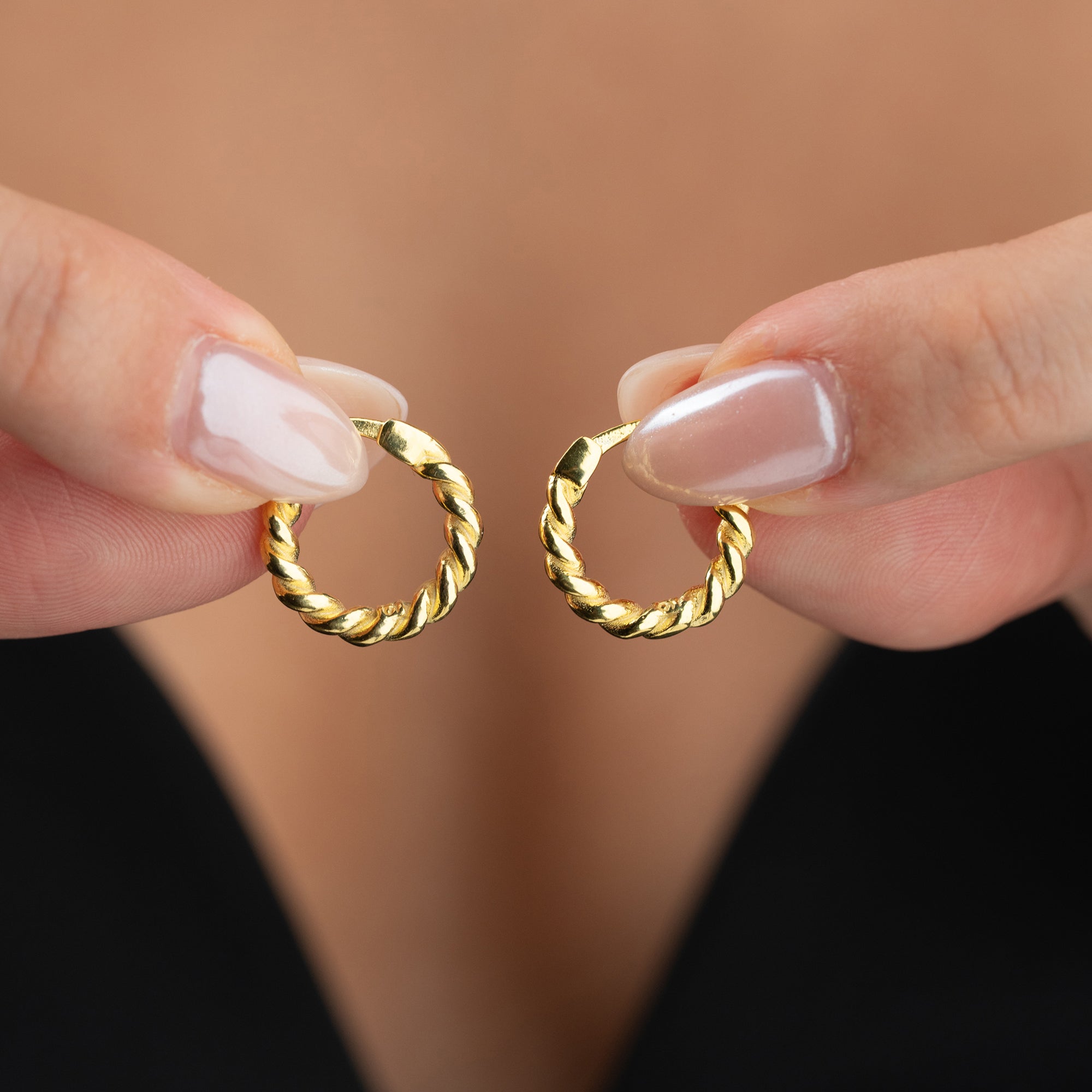 MINI WIRBEL OHRRINGE | 925 SILBER