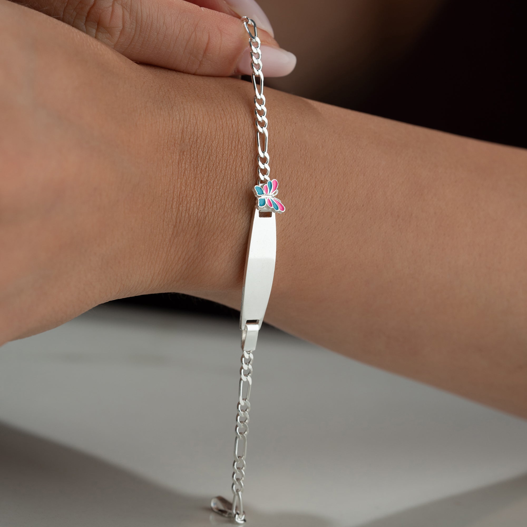 BUTTERFLY KINDER ARMBAND | 925 SILBER