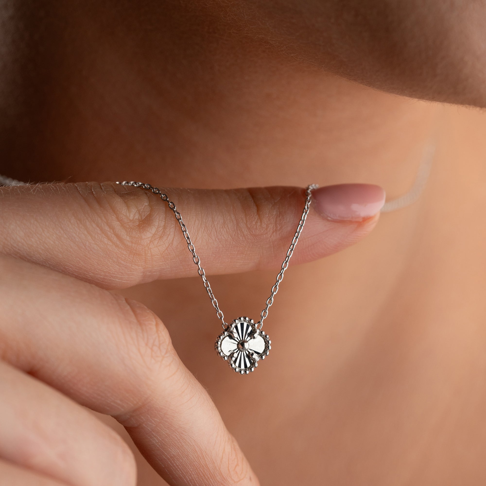 KLEE HALSKETTE | 925 SILBER