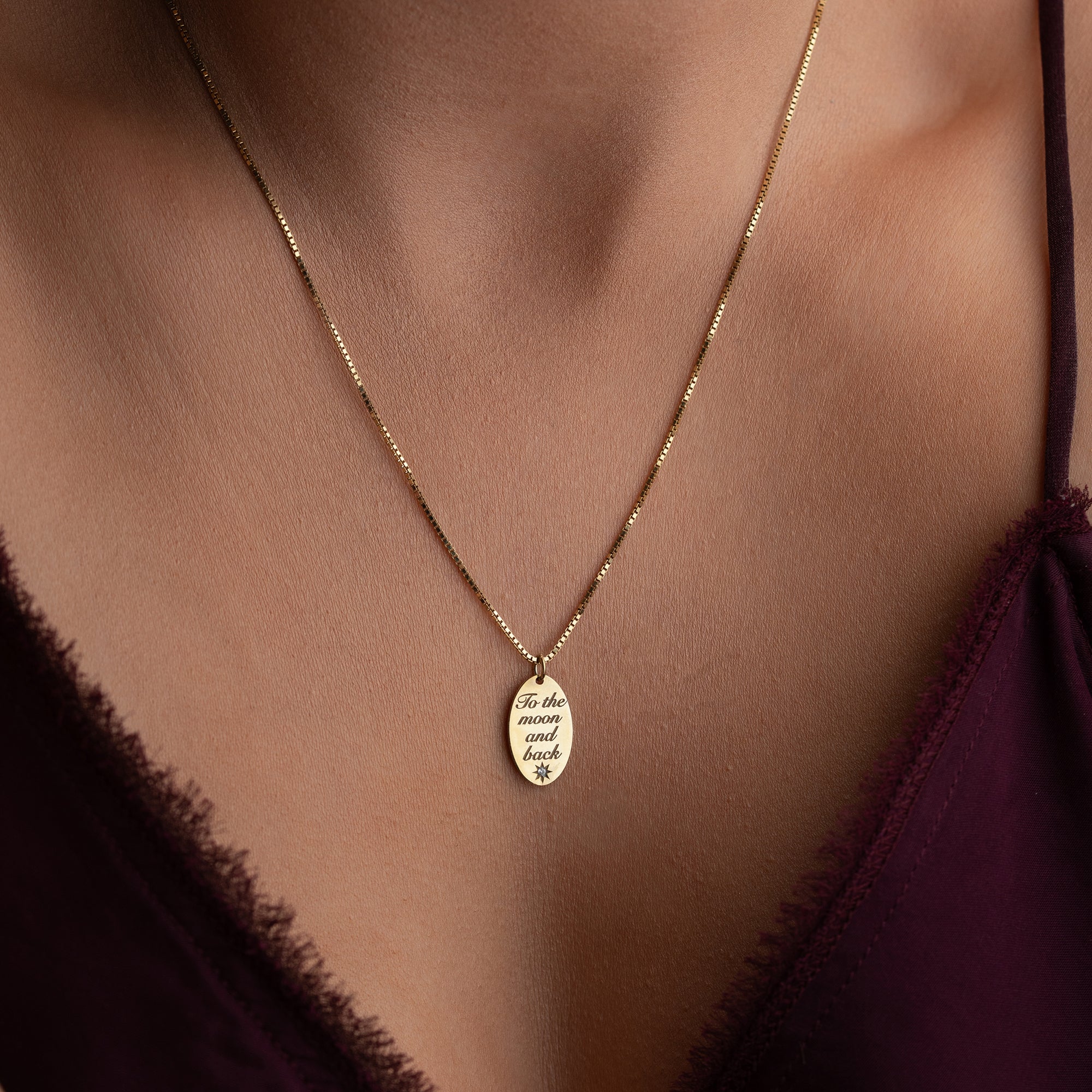 Engraved Heart Necklace | 925 Silver