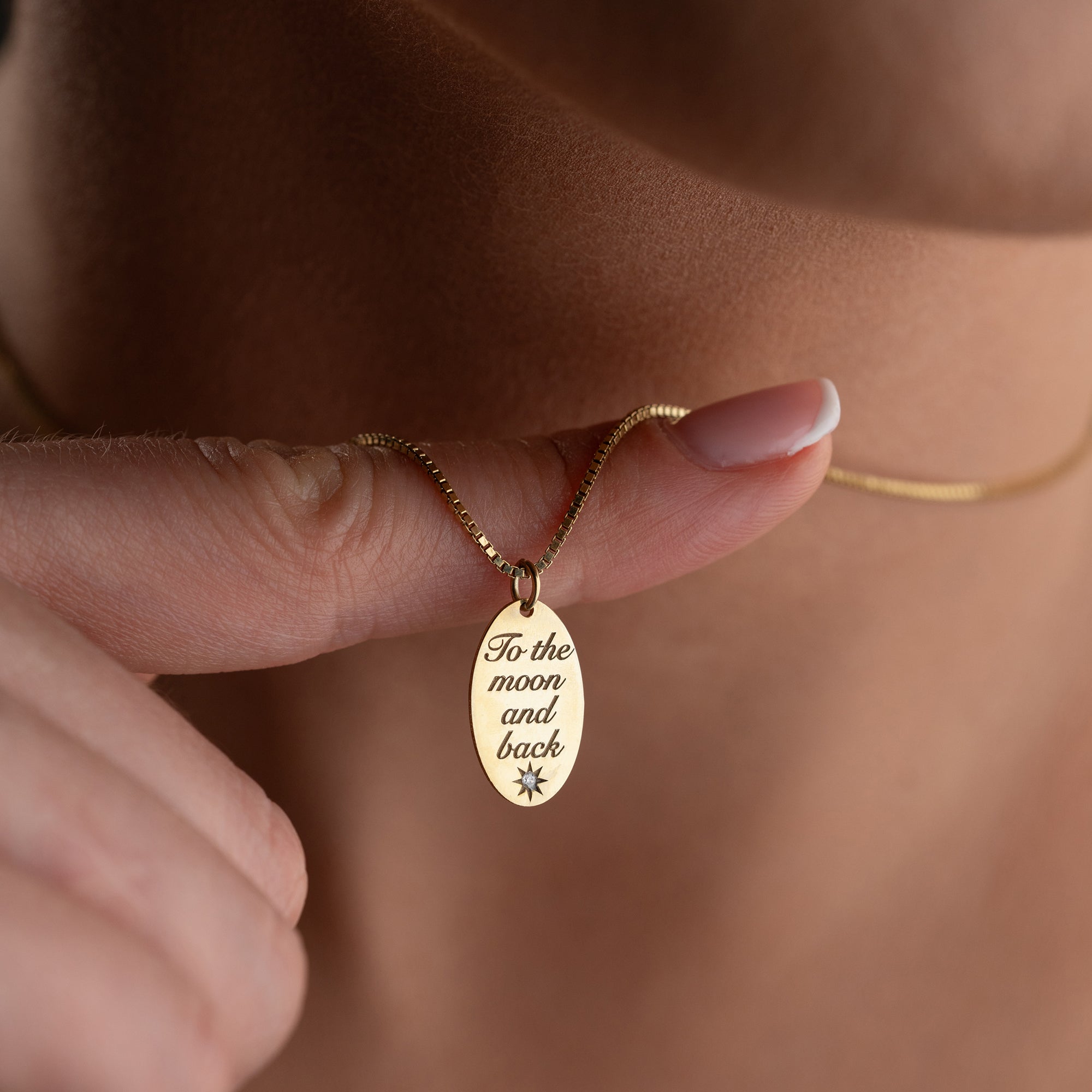 Engraved Heart Necklace | 925 Silver