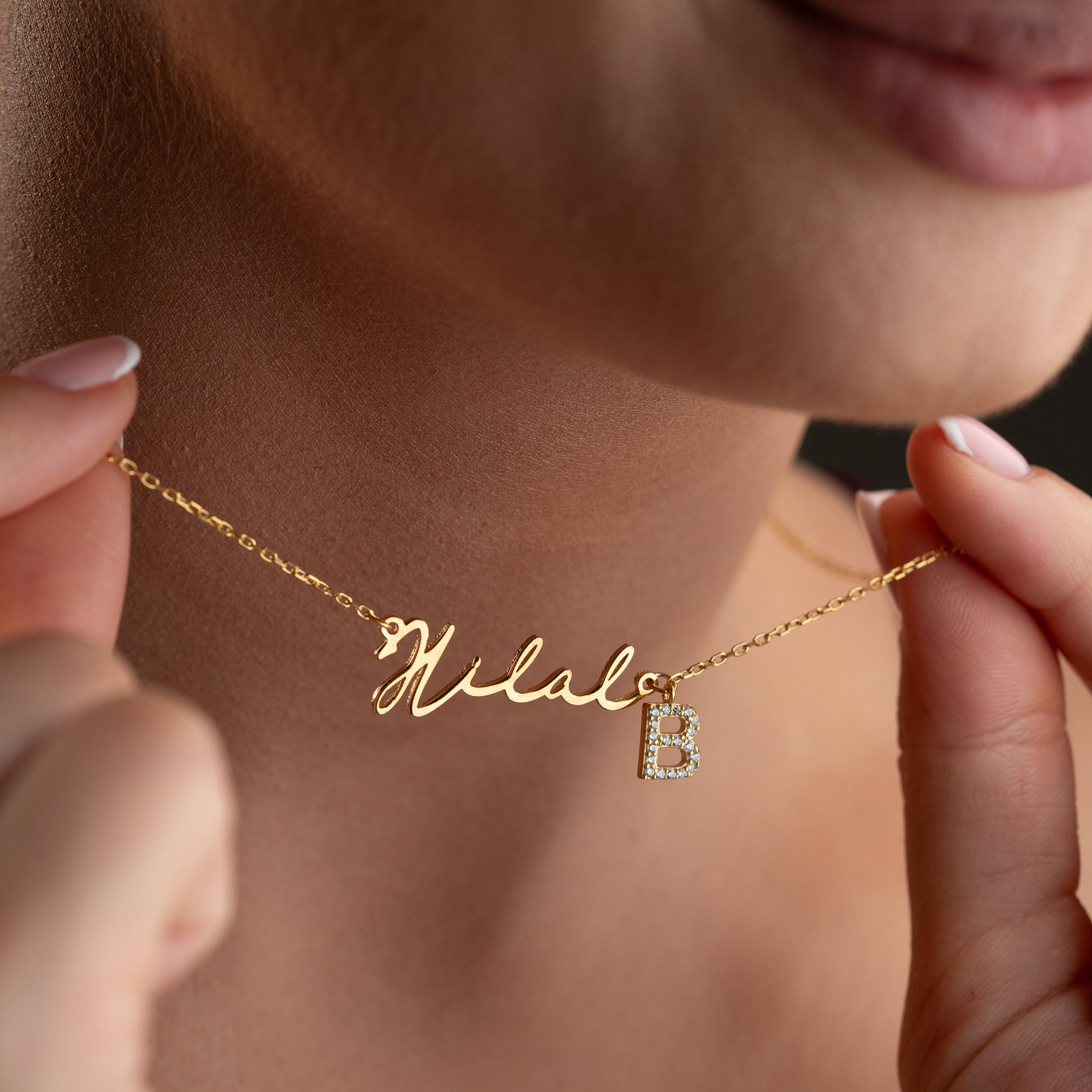 Engraved Heart Necklace | 925 Silver
