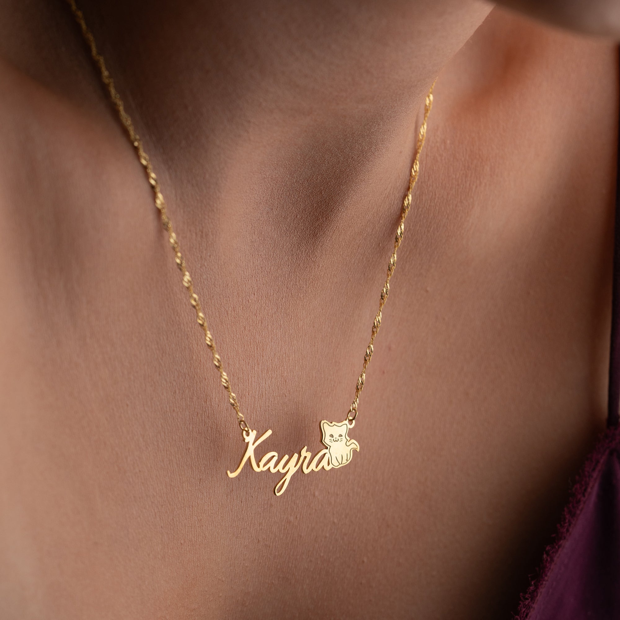 Engraved Heart Necklace | 925 Silver
