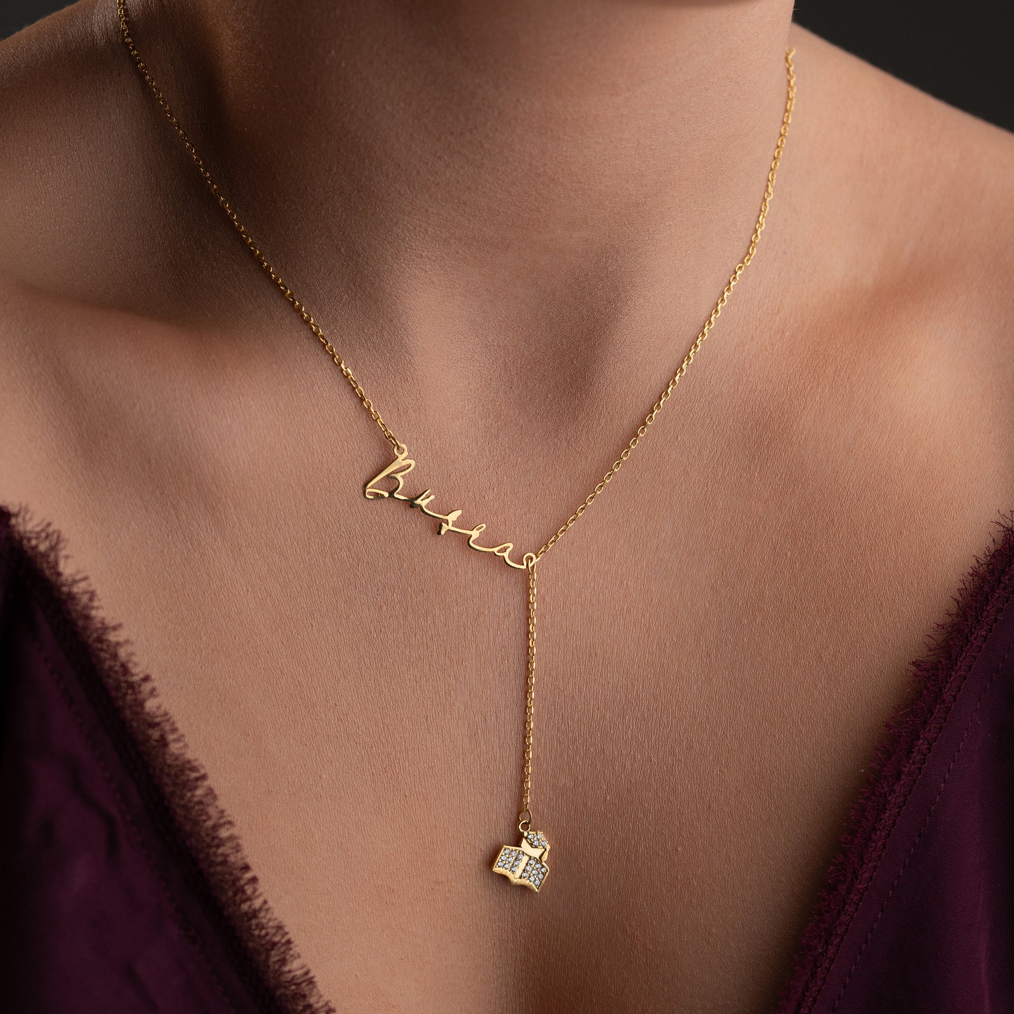 Engraved Heart Necklace | 925 Silver