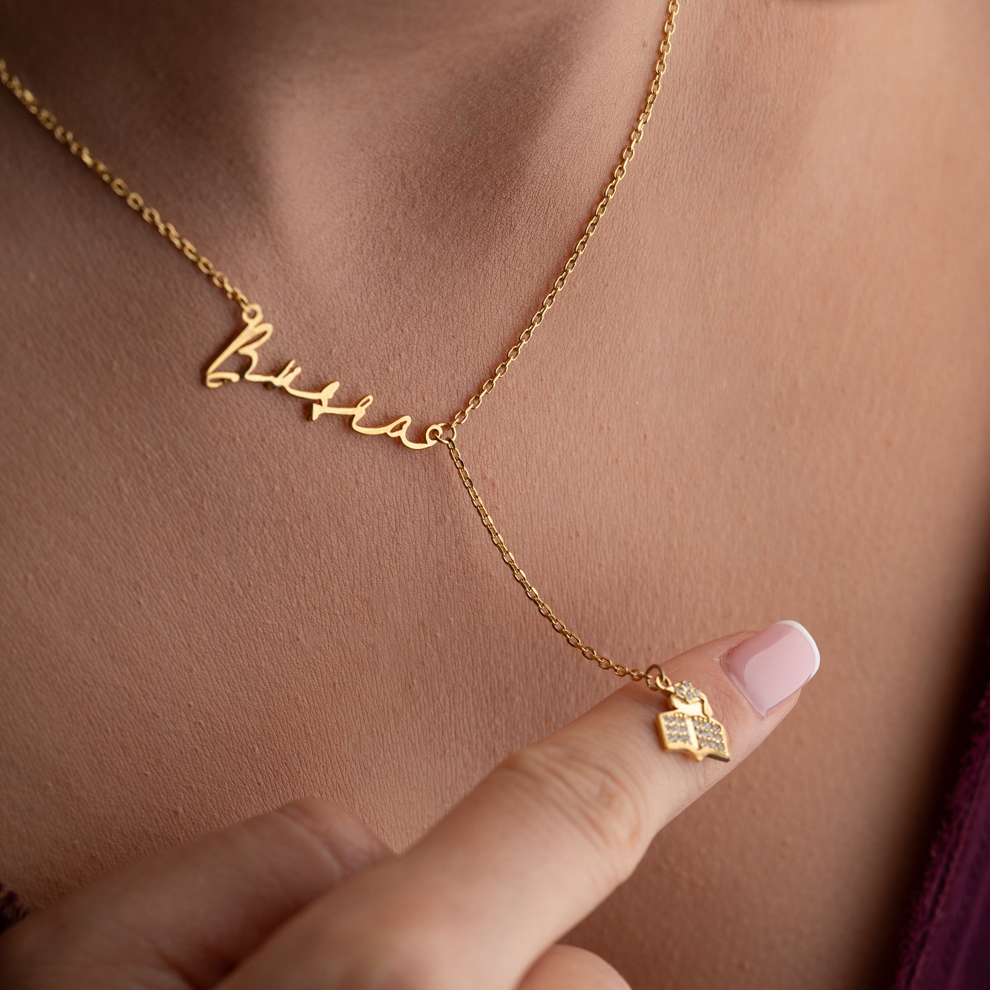 Engraved Heart Necklace | 925 Silver
