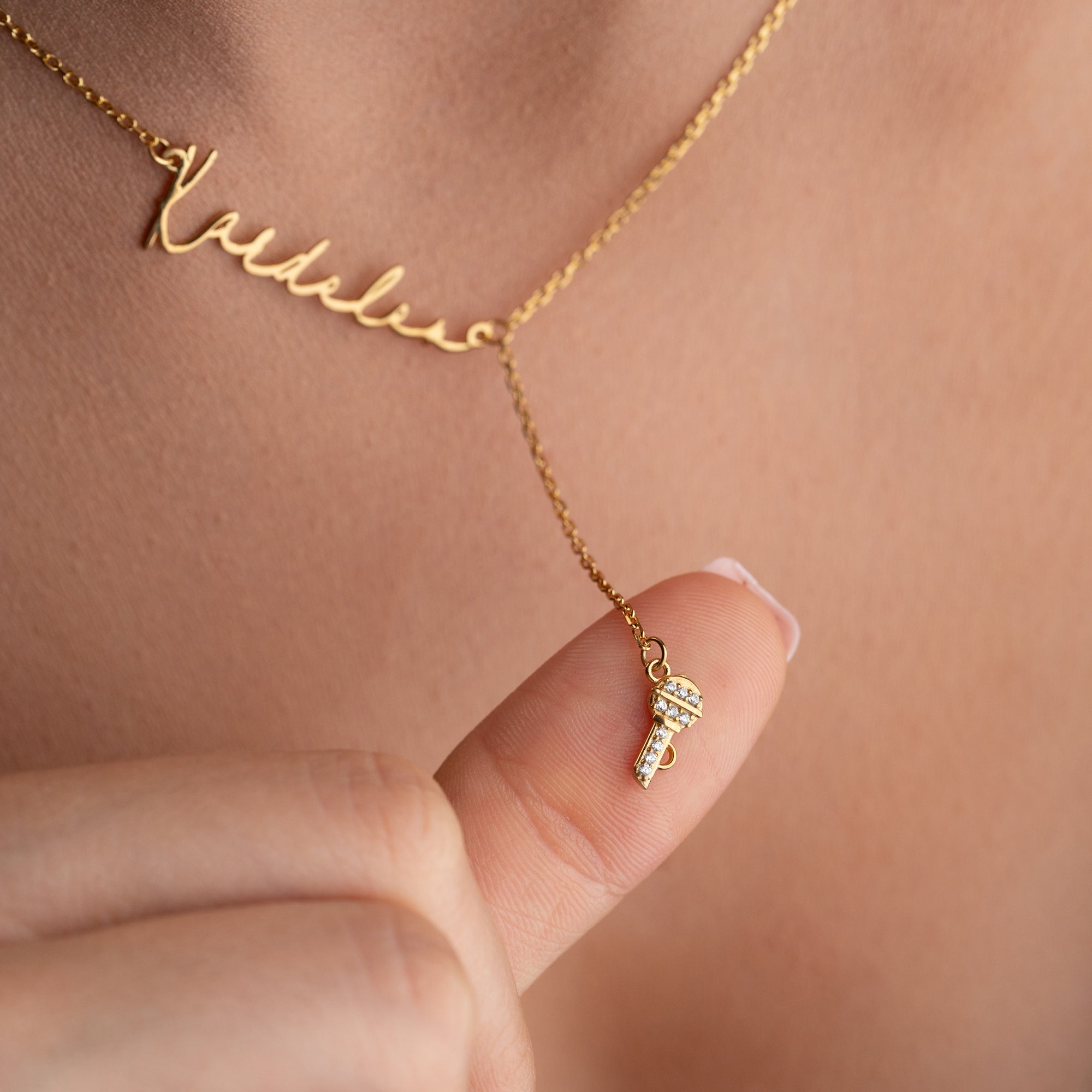 Engraved Heart Necklace | 925 Silver