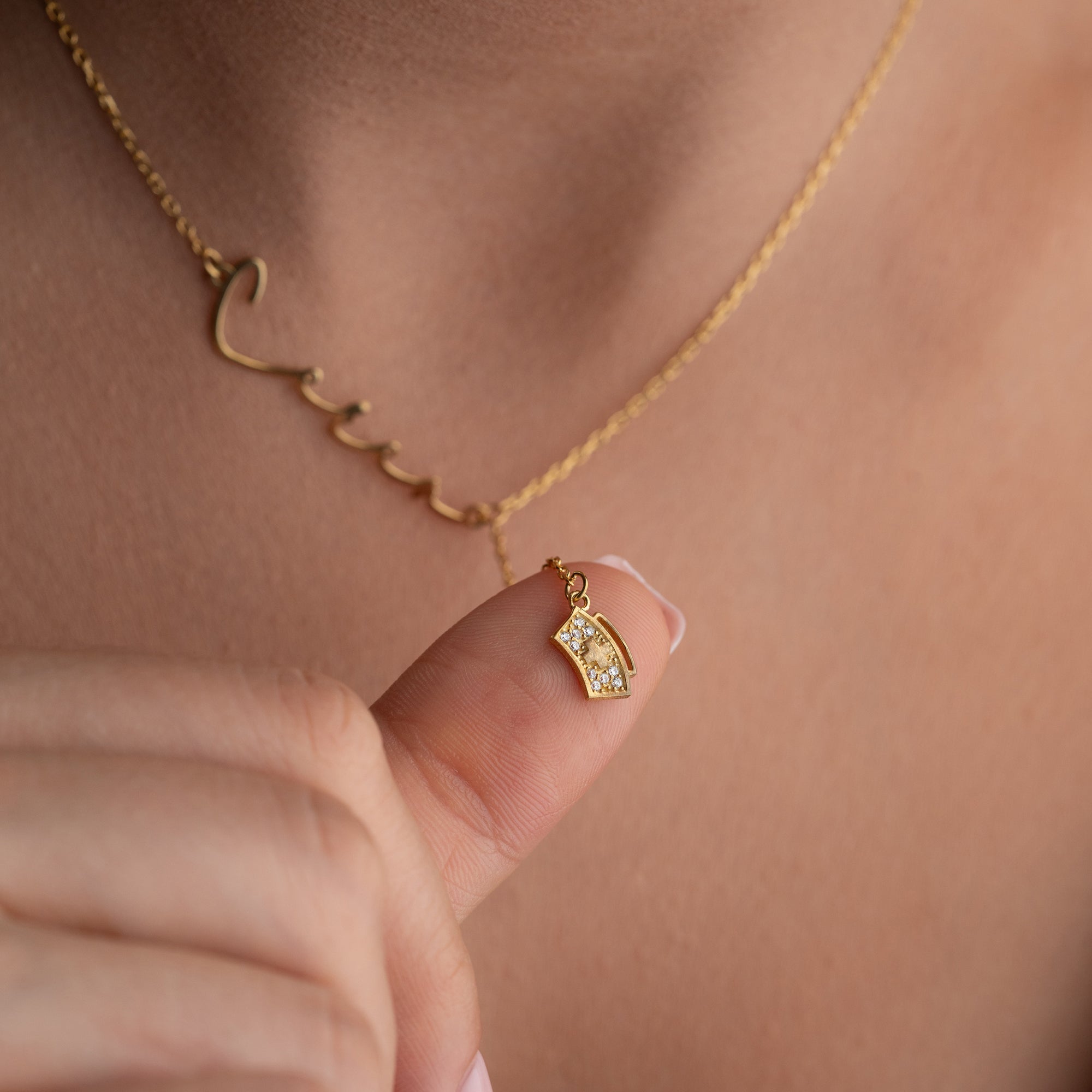 Engraved Heart Necklace | 925 Silver