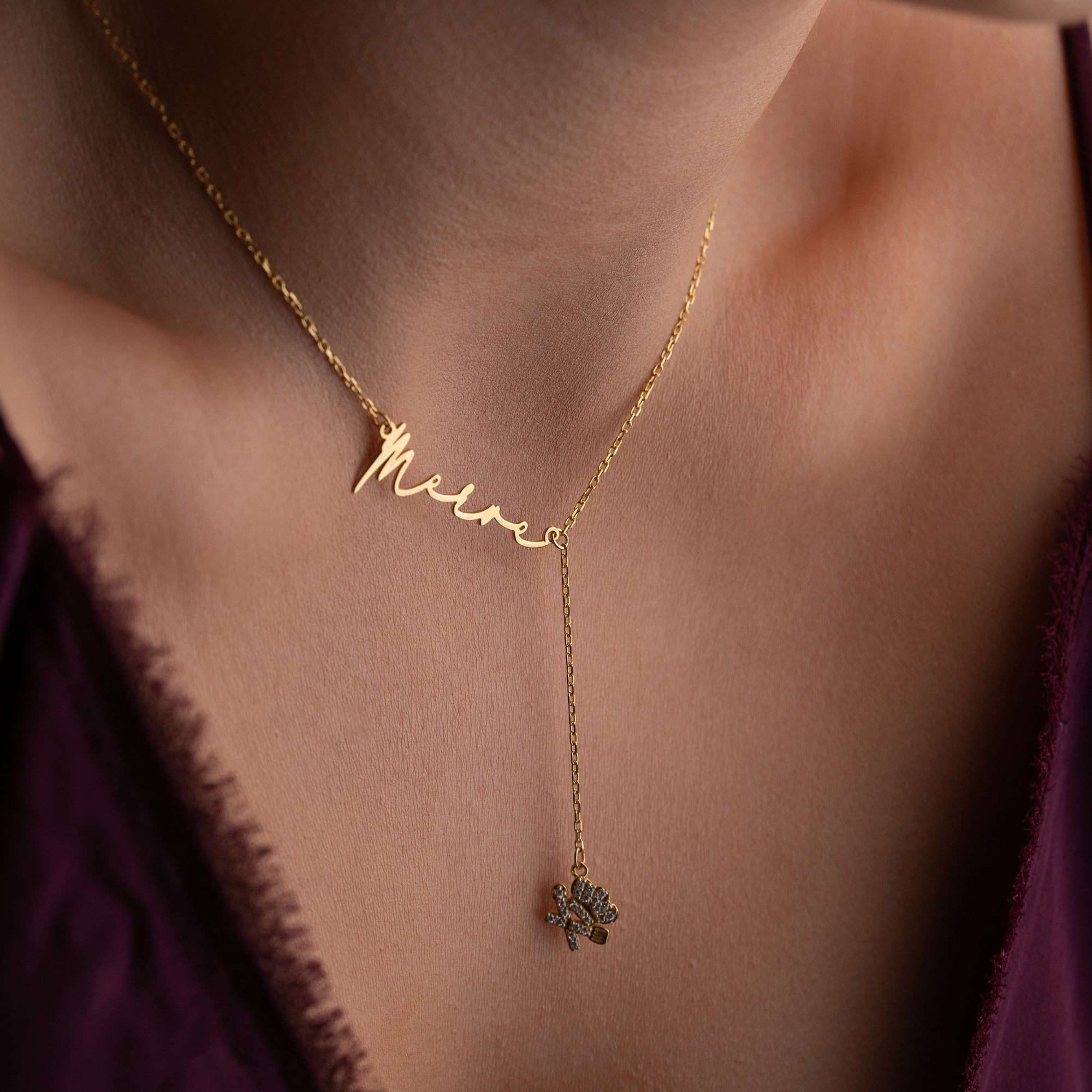 Engraved Heart Necklace | 925 Silver