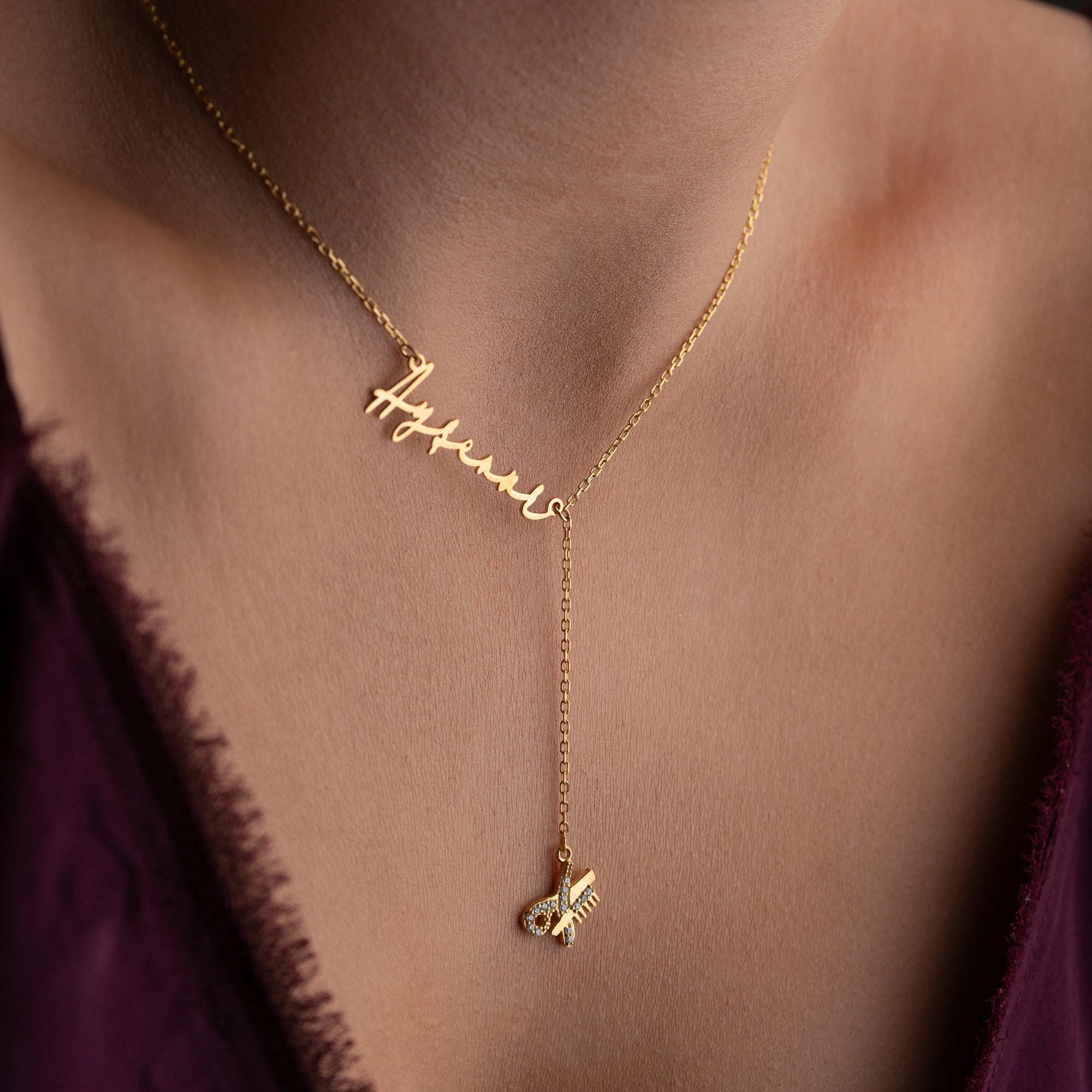 Engraved Heart Necklace | 925 Silver