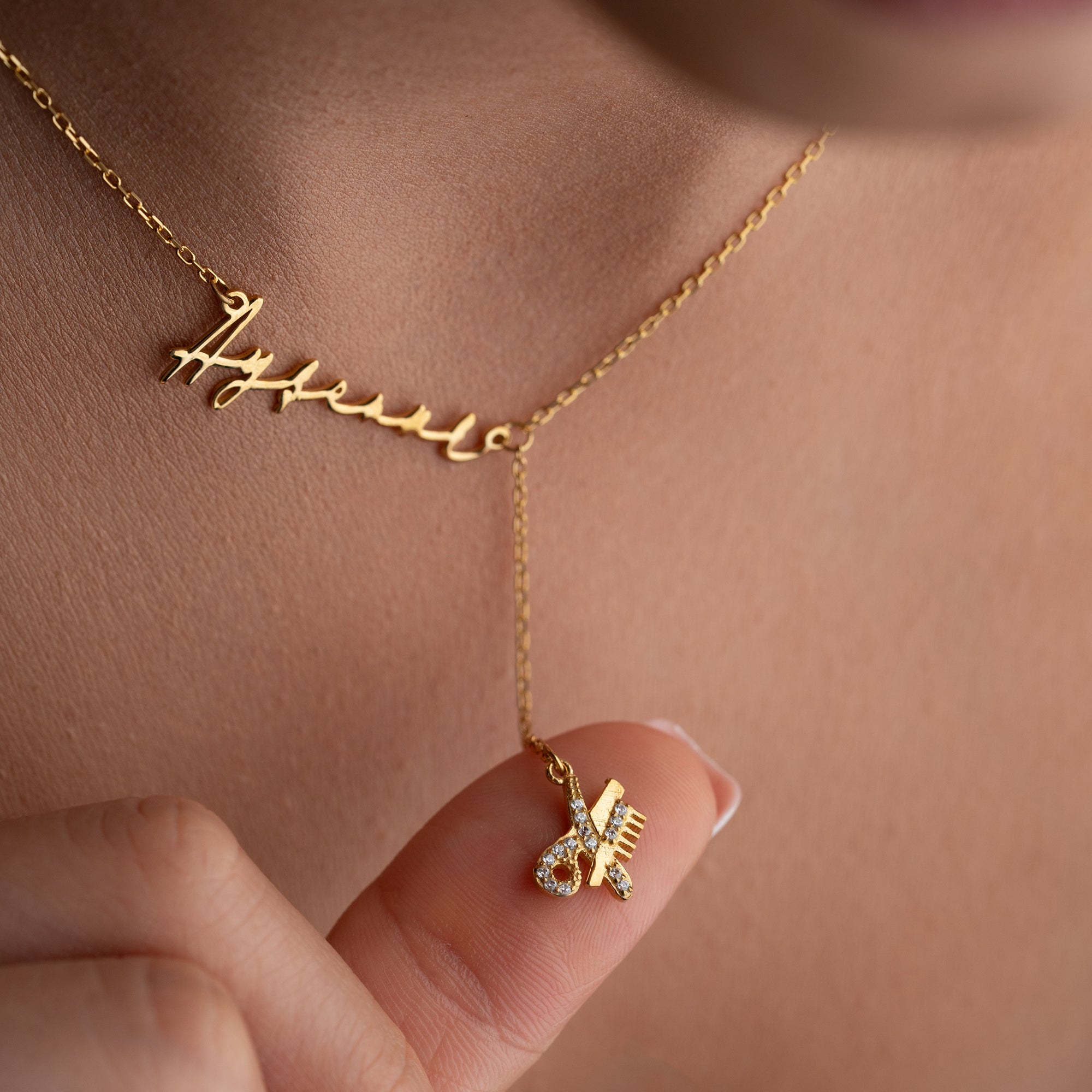 Engraved Heart Necklace | 925 Silver