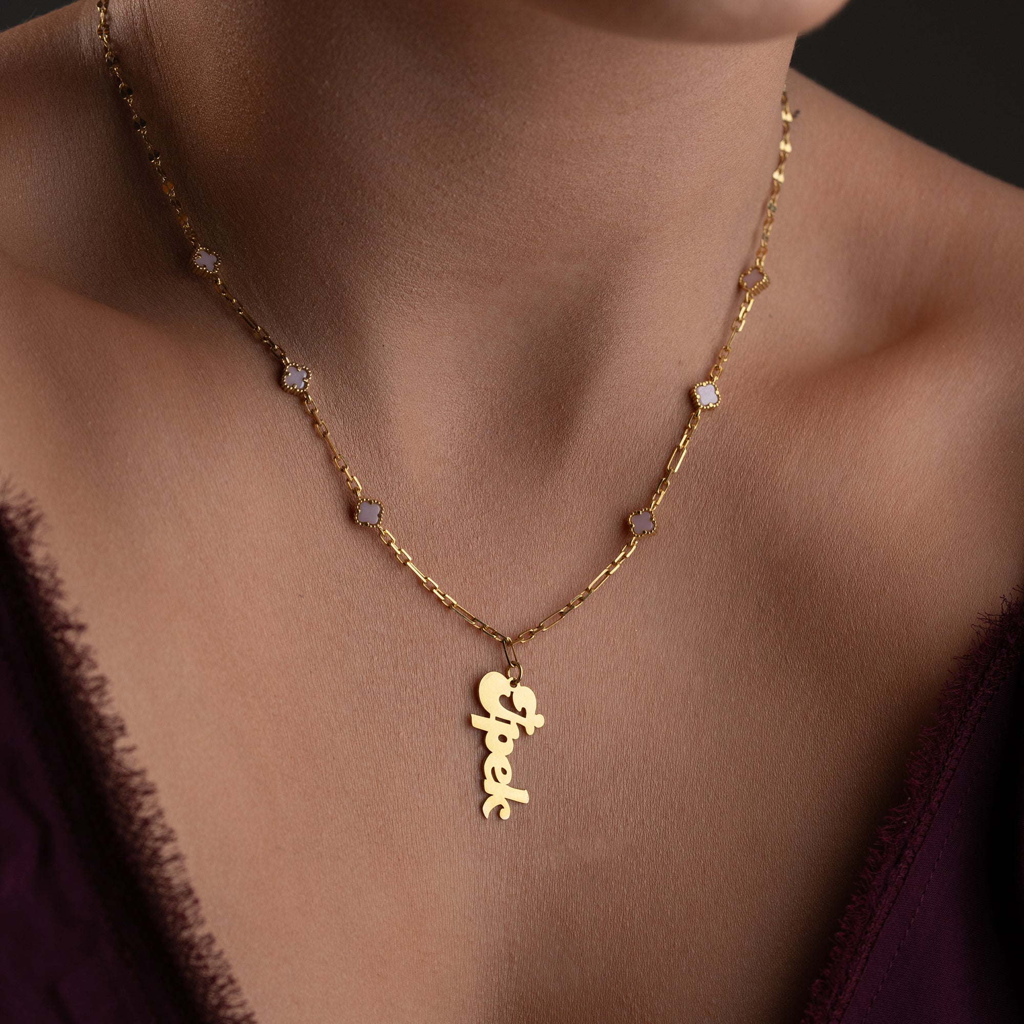 Engraved Heart Necklace | 925 Silver