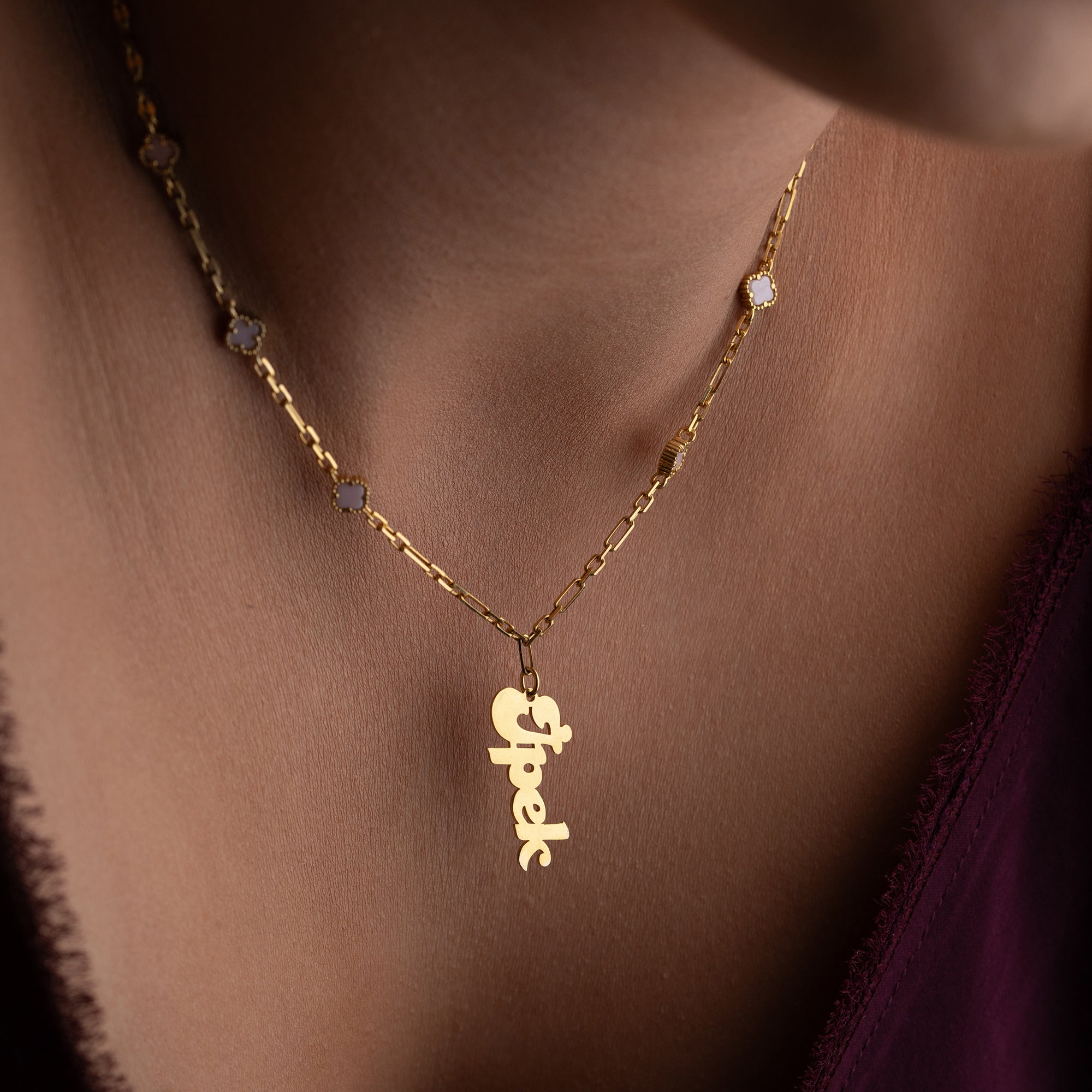 Engraved Heart Necklace | 925 Silver