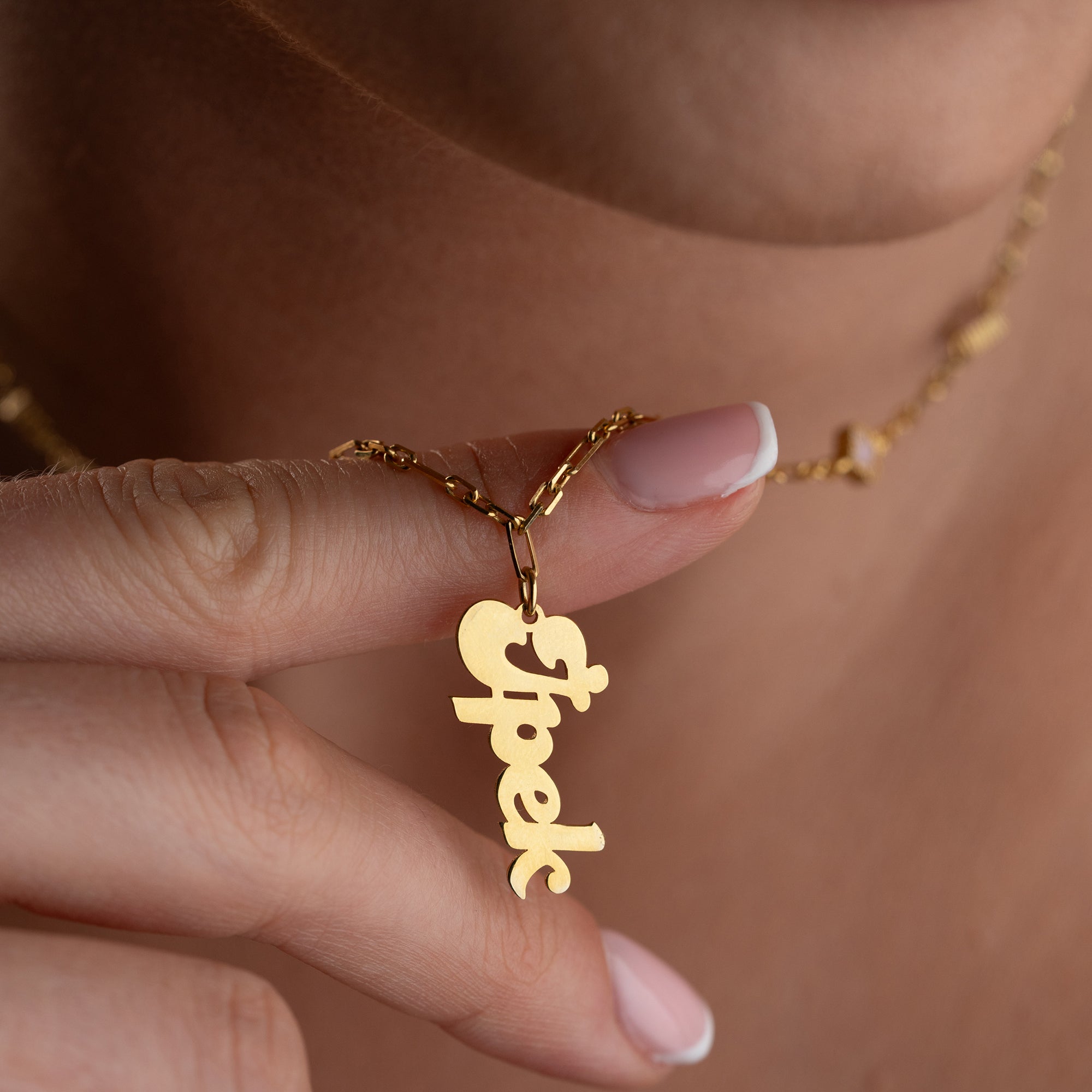 Engraved Heart Necklace | 925 Silver