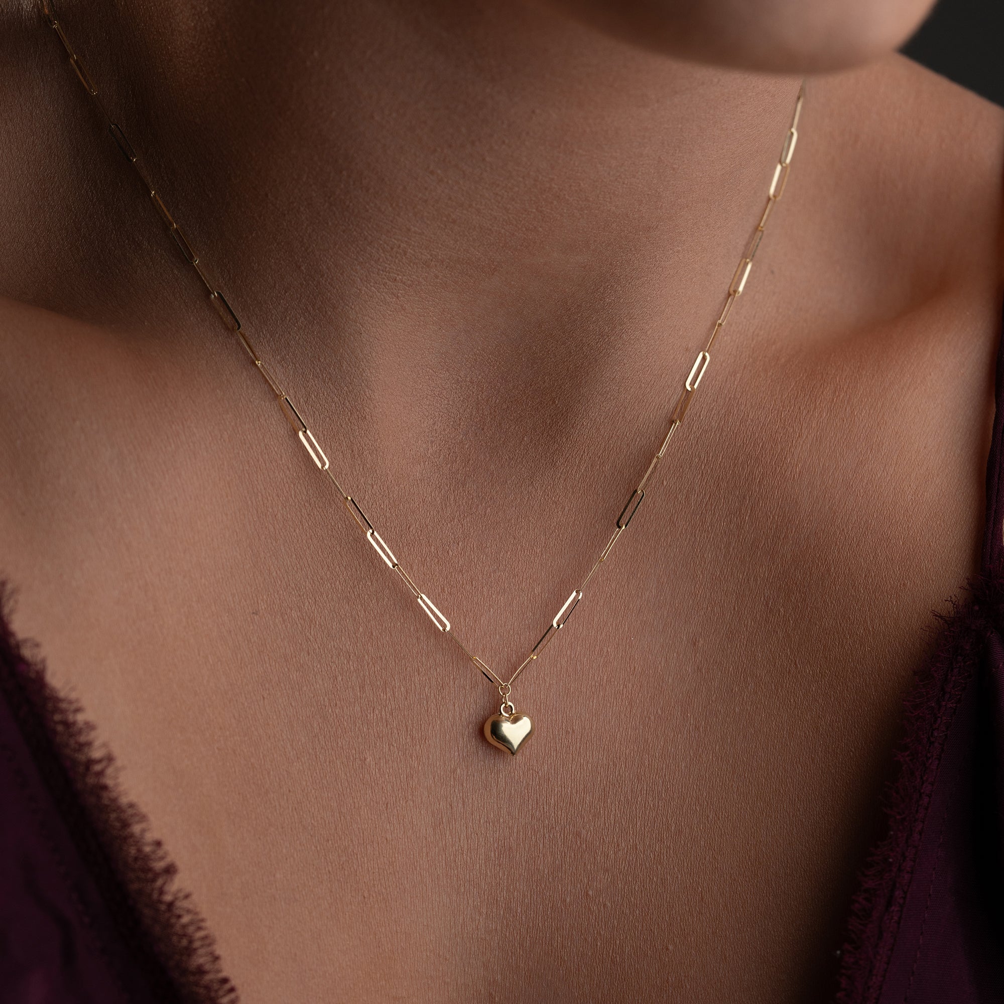 Engraved Heart Necklace | 925 Silver