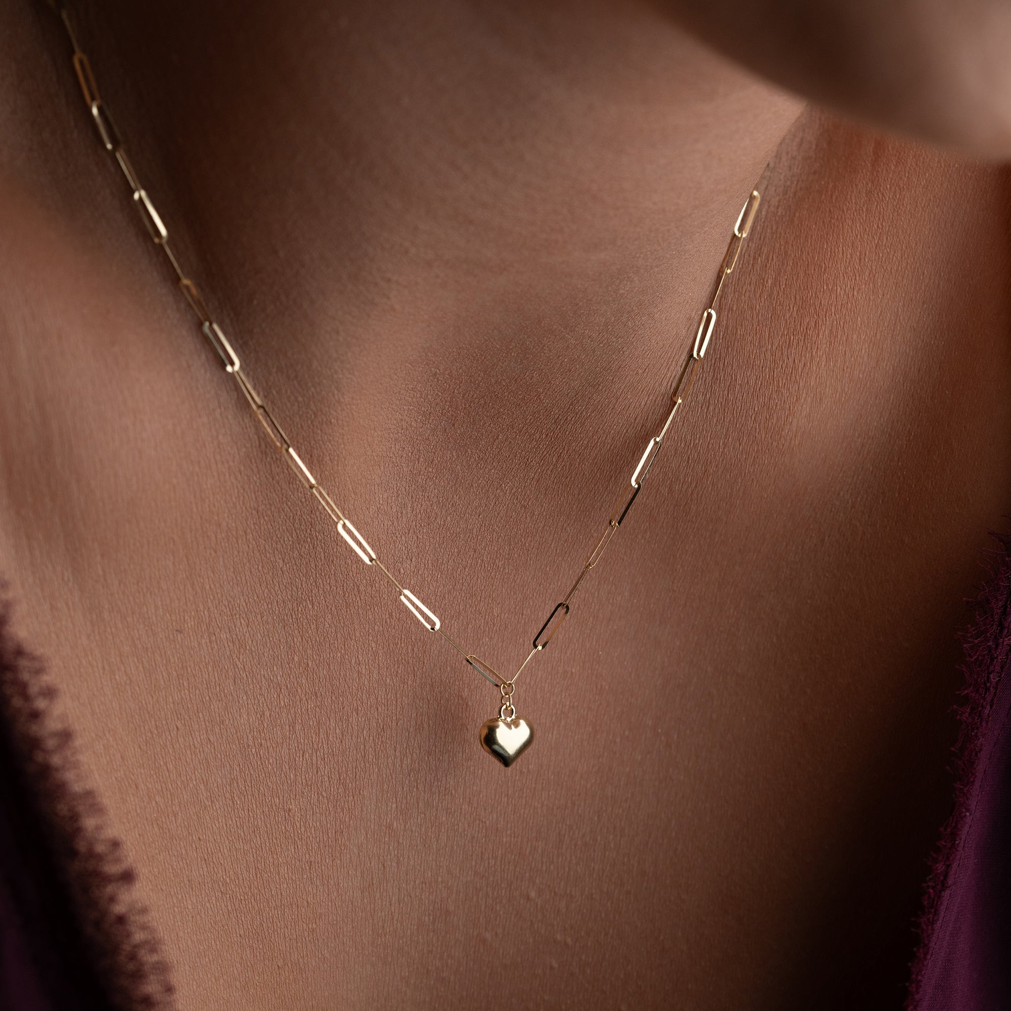 Engraved Heart Necklace | 925 Silver