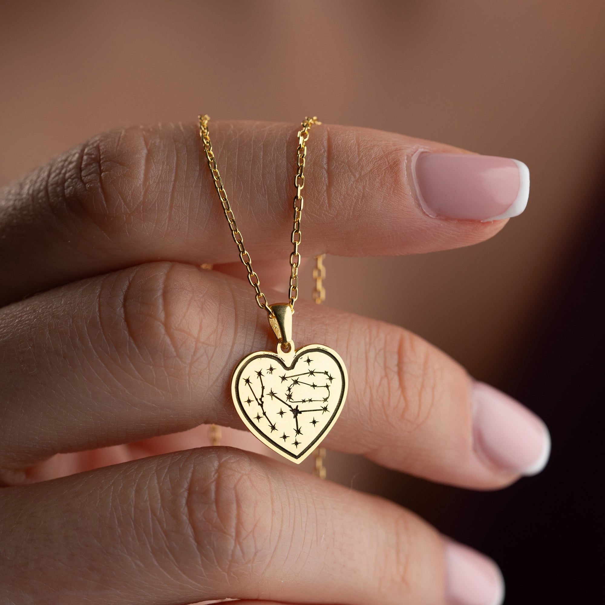 Engraved Heart Necklace | 925 Silver