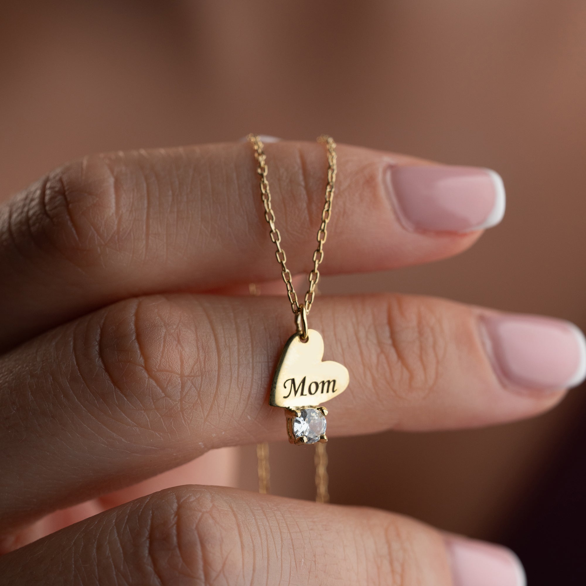 Engraved Heart Necklace | 925 Silver