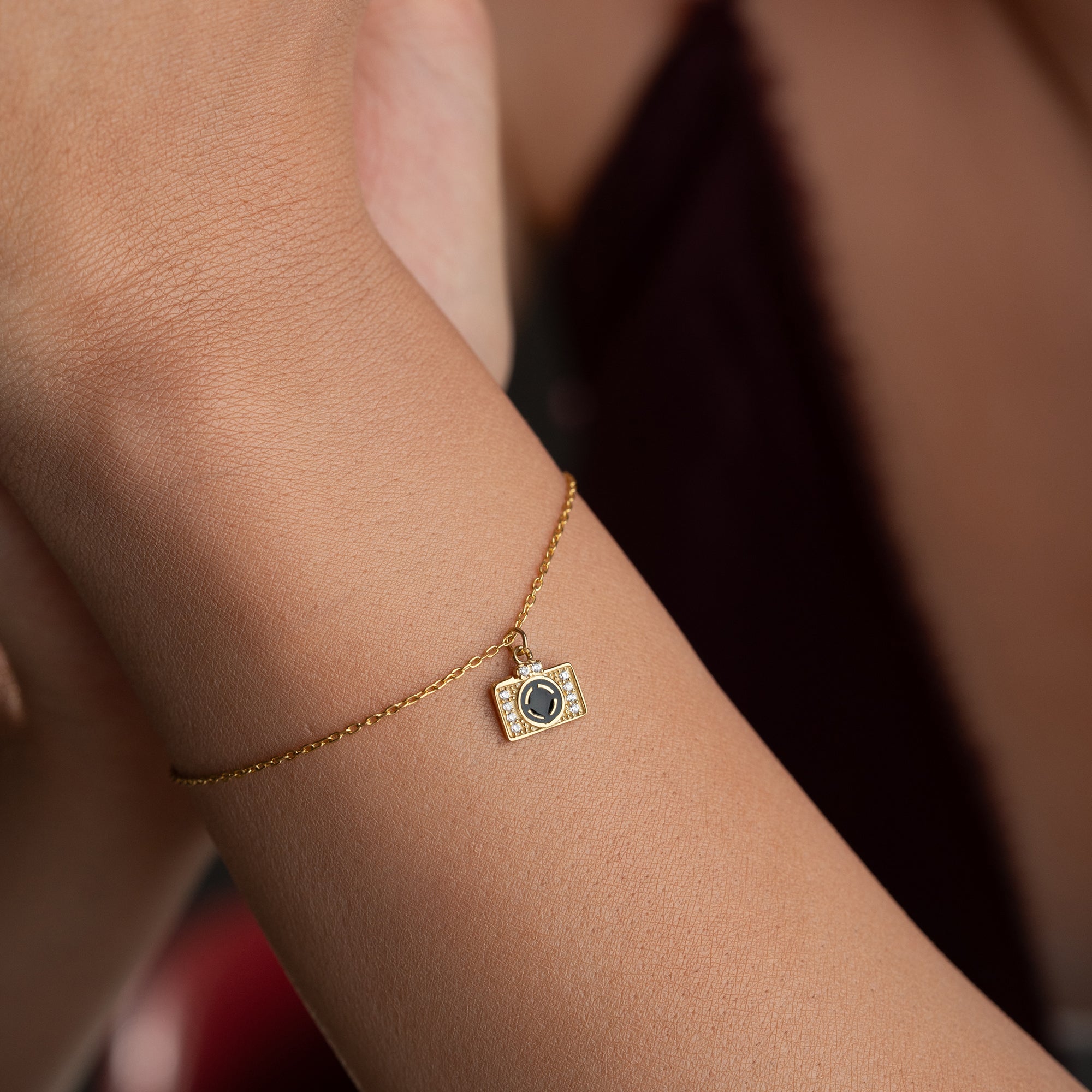 FOTOGRAF-CHARM ARMKETTE | 925 SILBER
