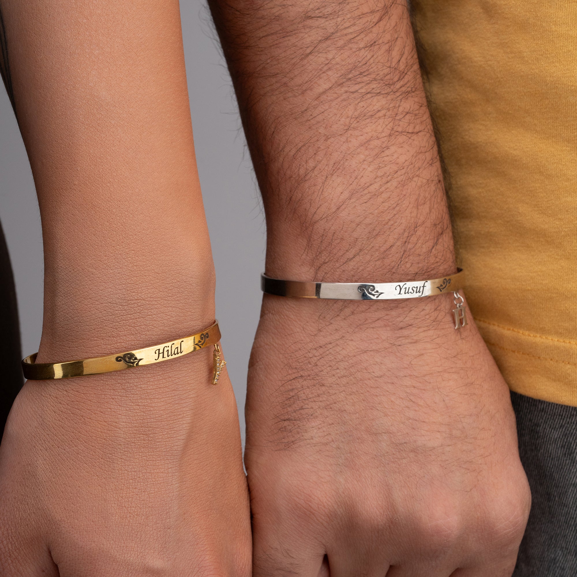 NAMENS  PARTNER ARMREIFE | 925 SILBER