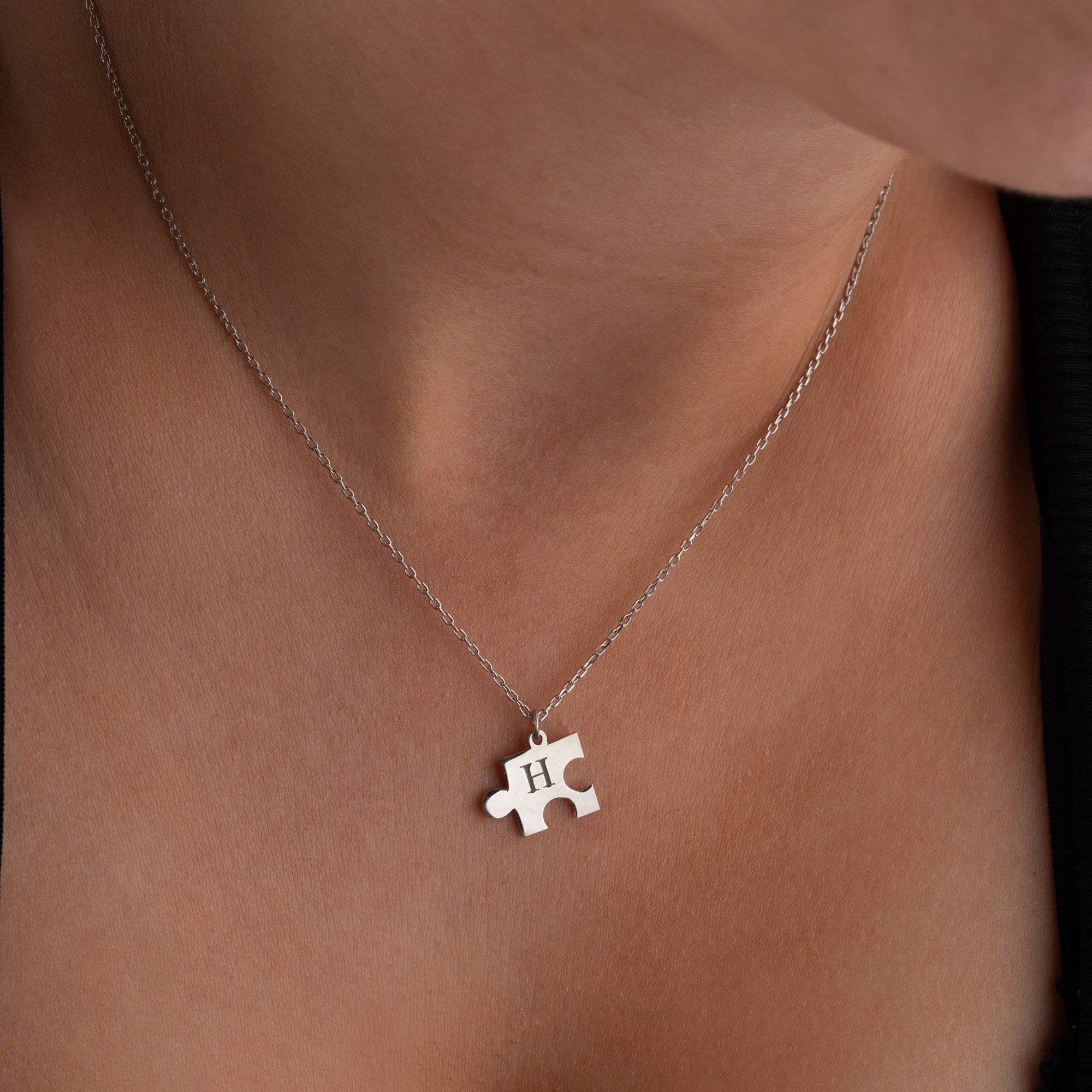 Engraved Heart Necklace | 925 Silver