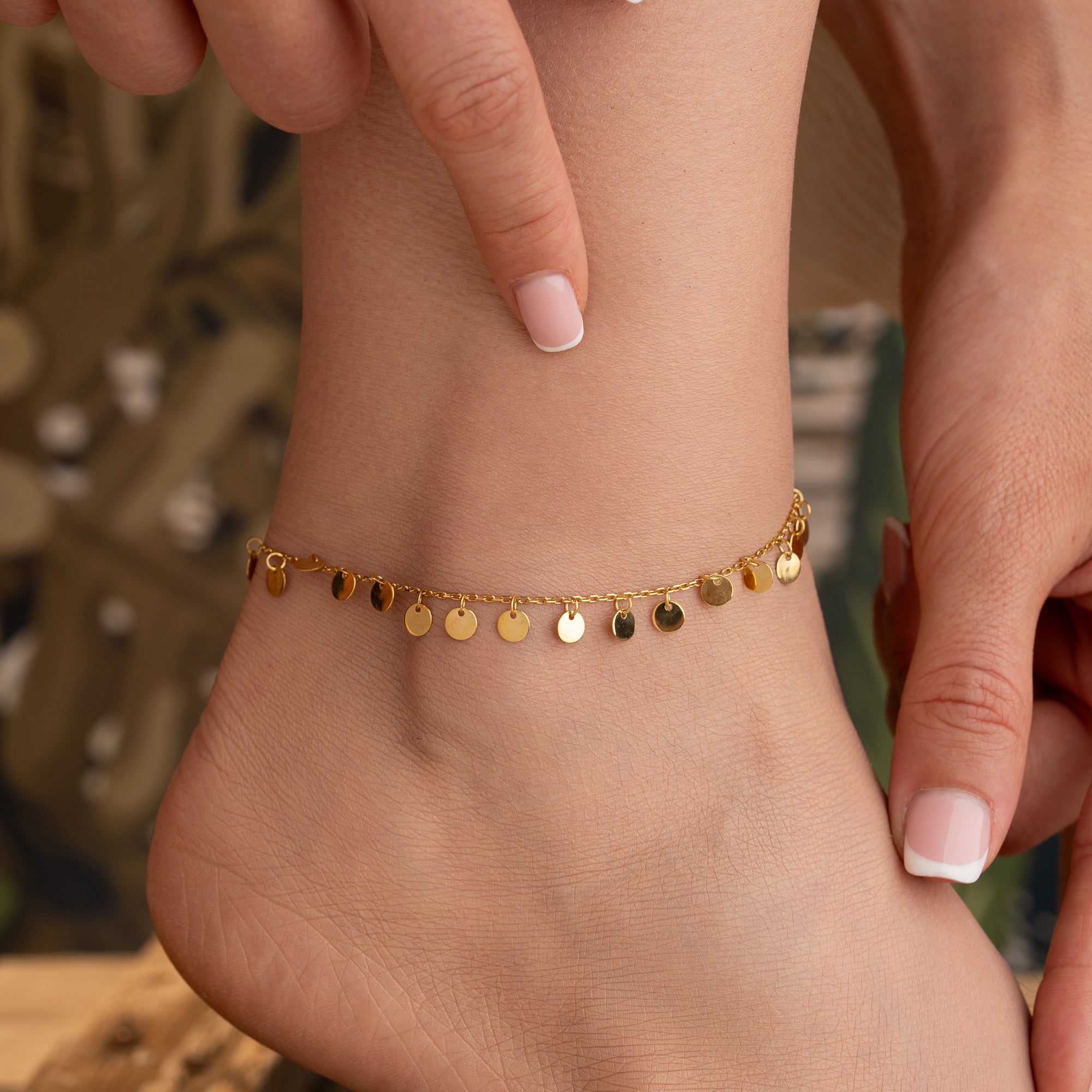 PAISETTEN FUSSKETTE | 925 SILBER