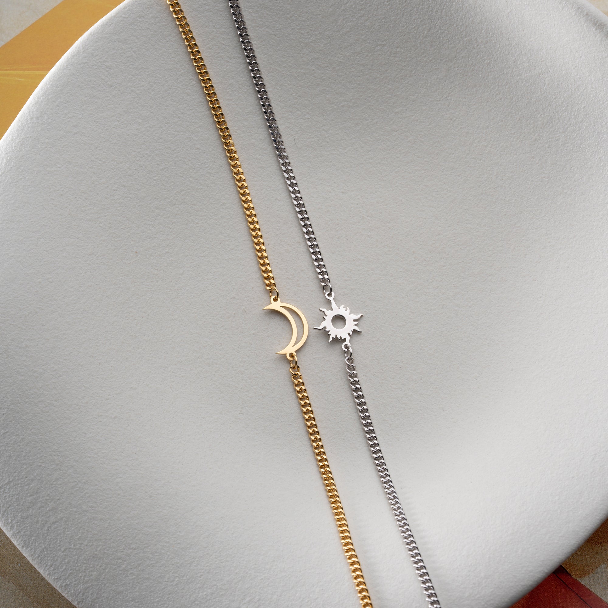 MOON SUN PARTNERARMBAND | 925 SILBER