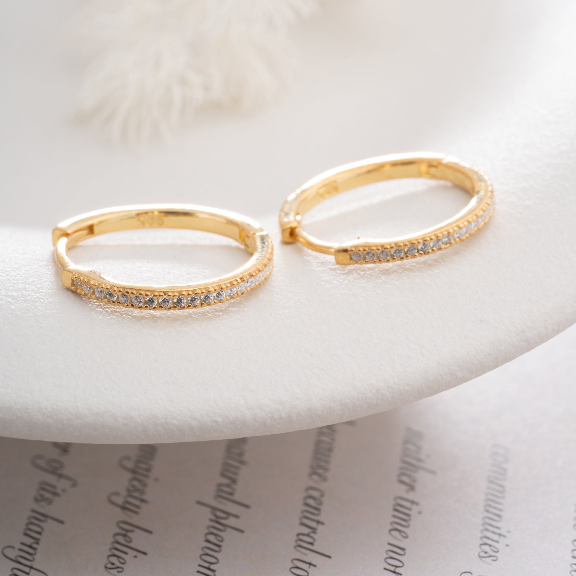 ARIANA ZIRKONIA OHRRINGE | 925 SILBER