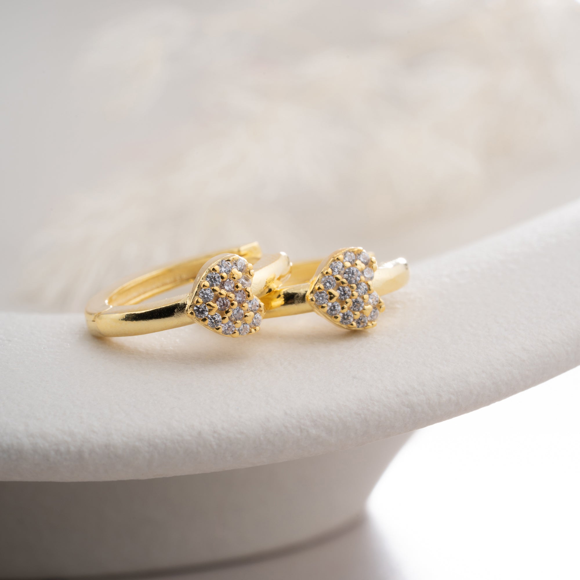 SWEET HEART OHRRINGE | 925 SILBER