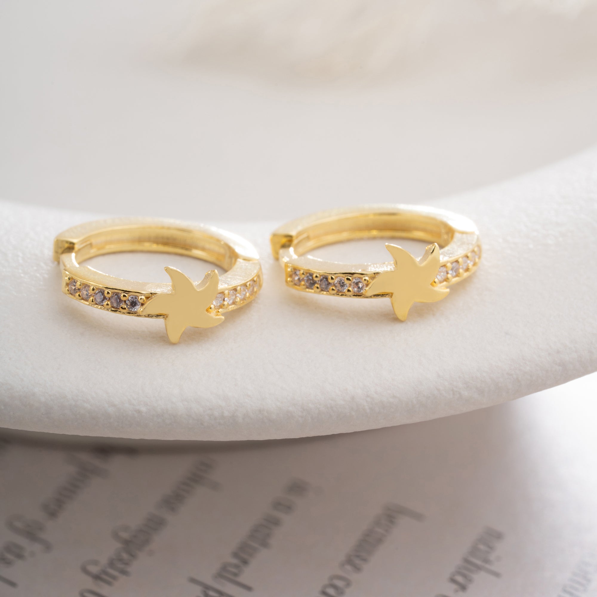 MAYA SEESTERN OHRRINGE | 925 SILBER