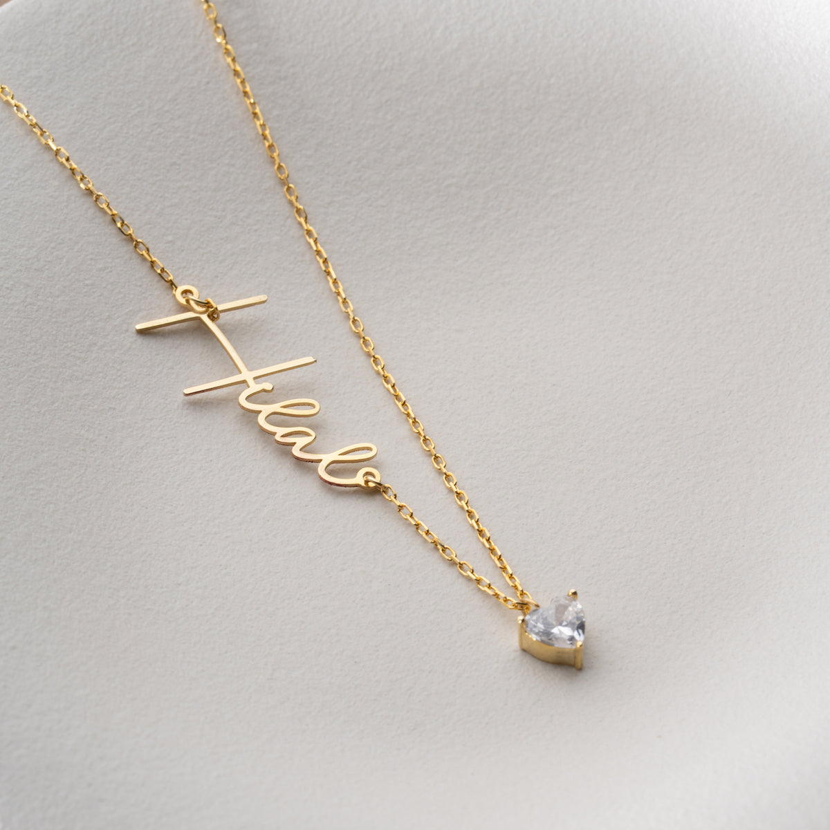 HERZ Y NAMENSKETTE | 925 SILBER