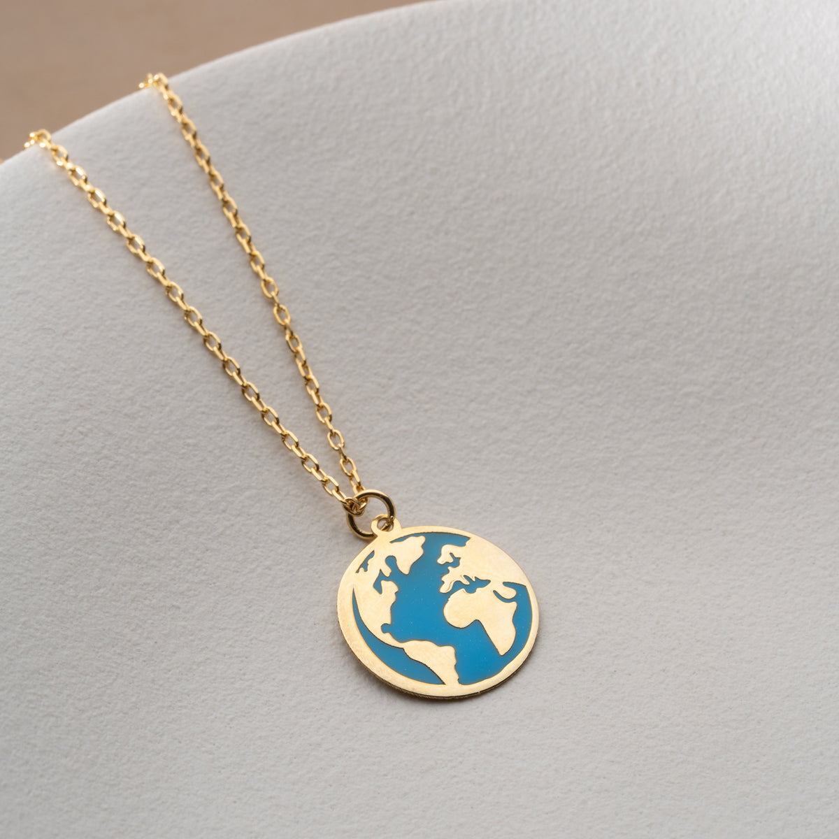 WELT HALSKETTE | 925 SILBER