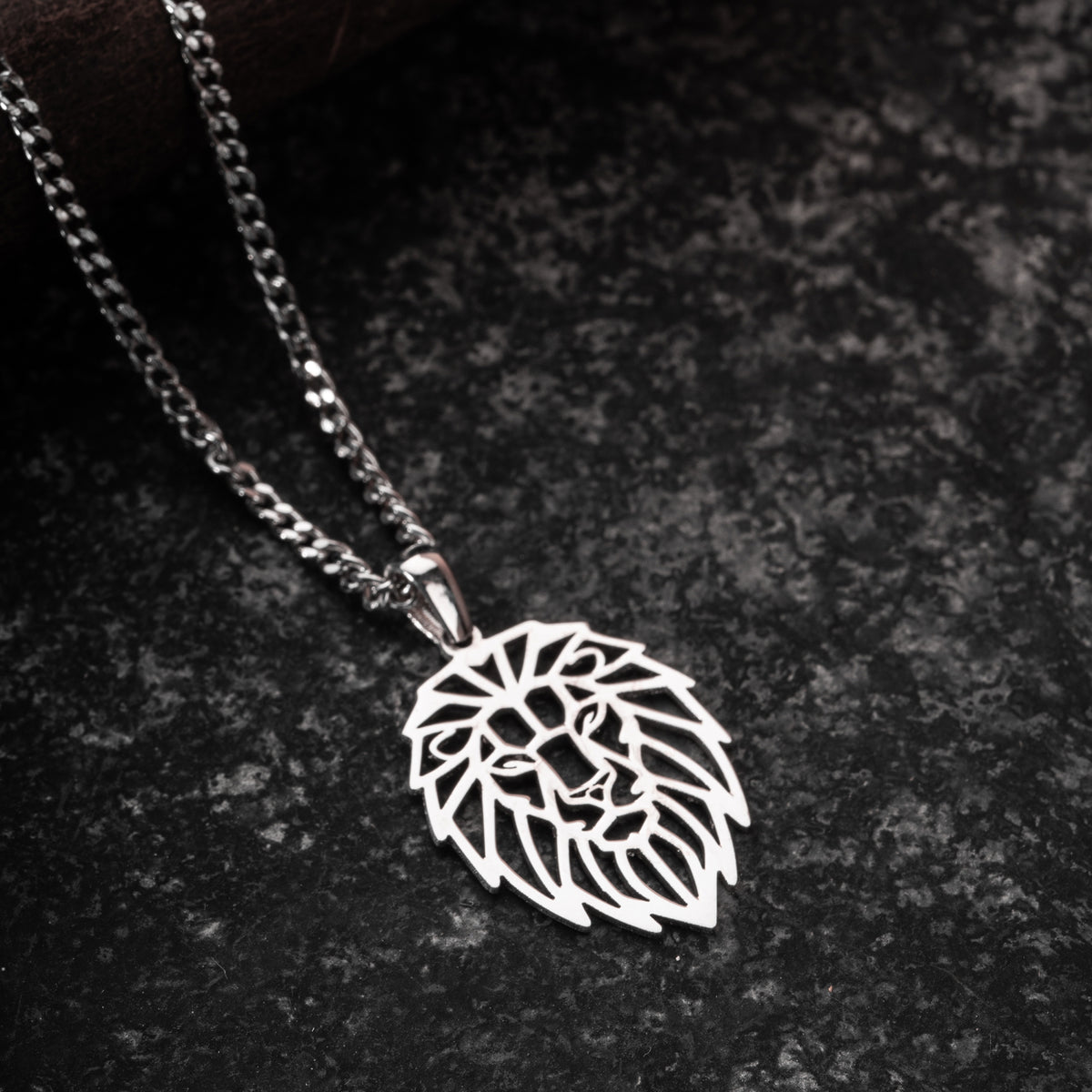 LÖWE HERREN HALSKETTE | 925 SILBER