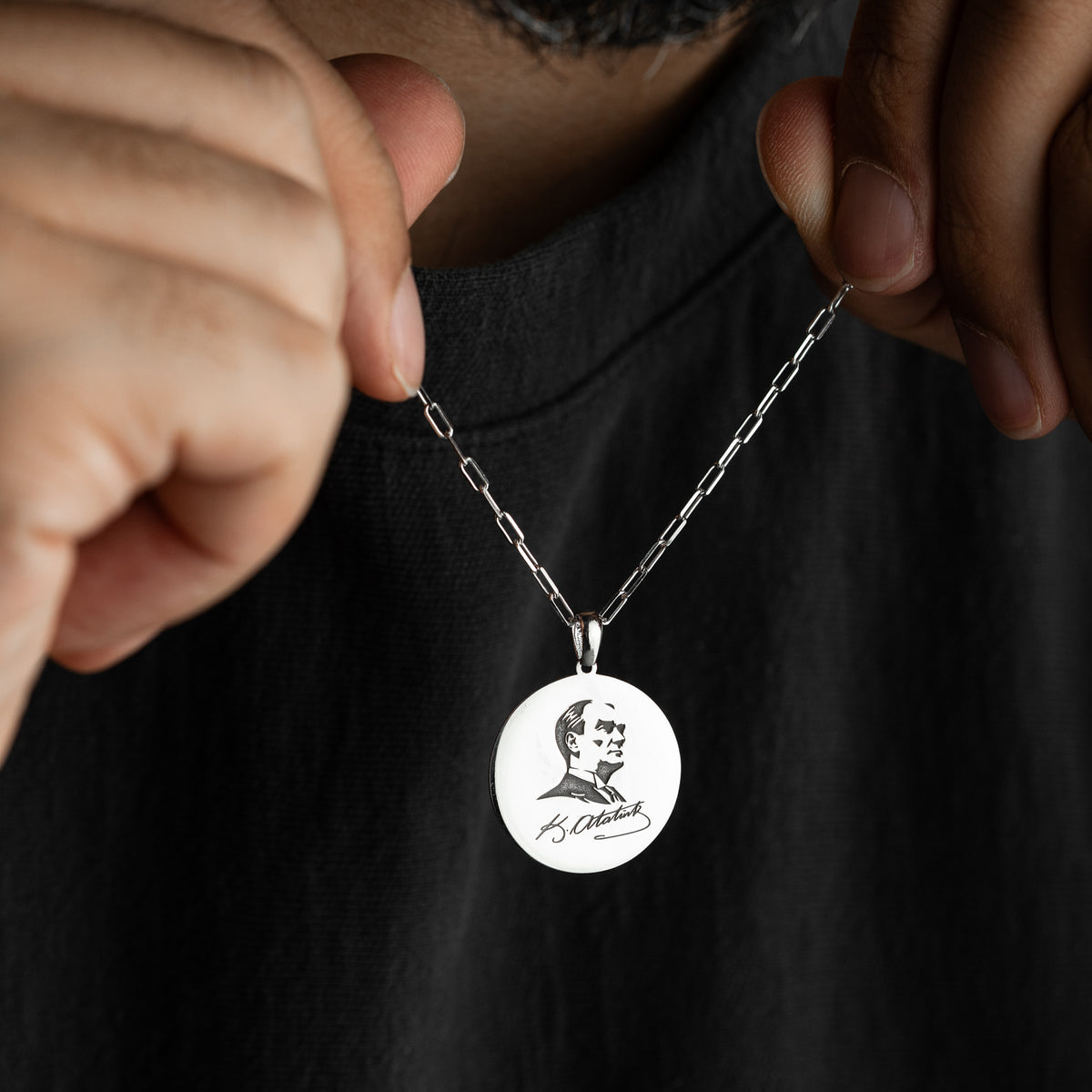 ATATÜRK SELDOM HERREN HALSKETTE | 925 SILBER