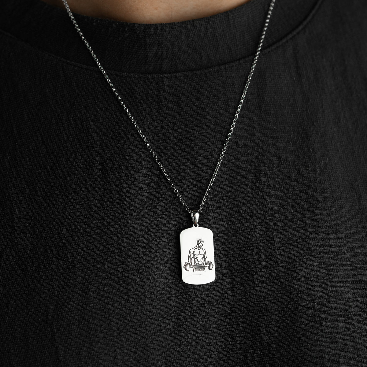 BOX HERREN HALSKETTE | 925 SILBER