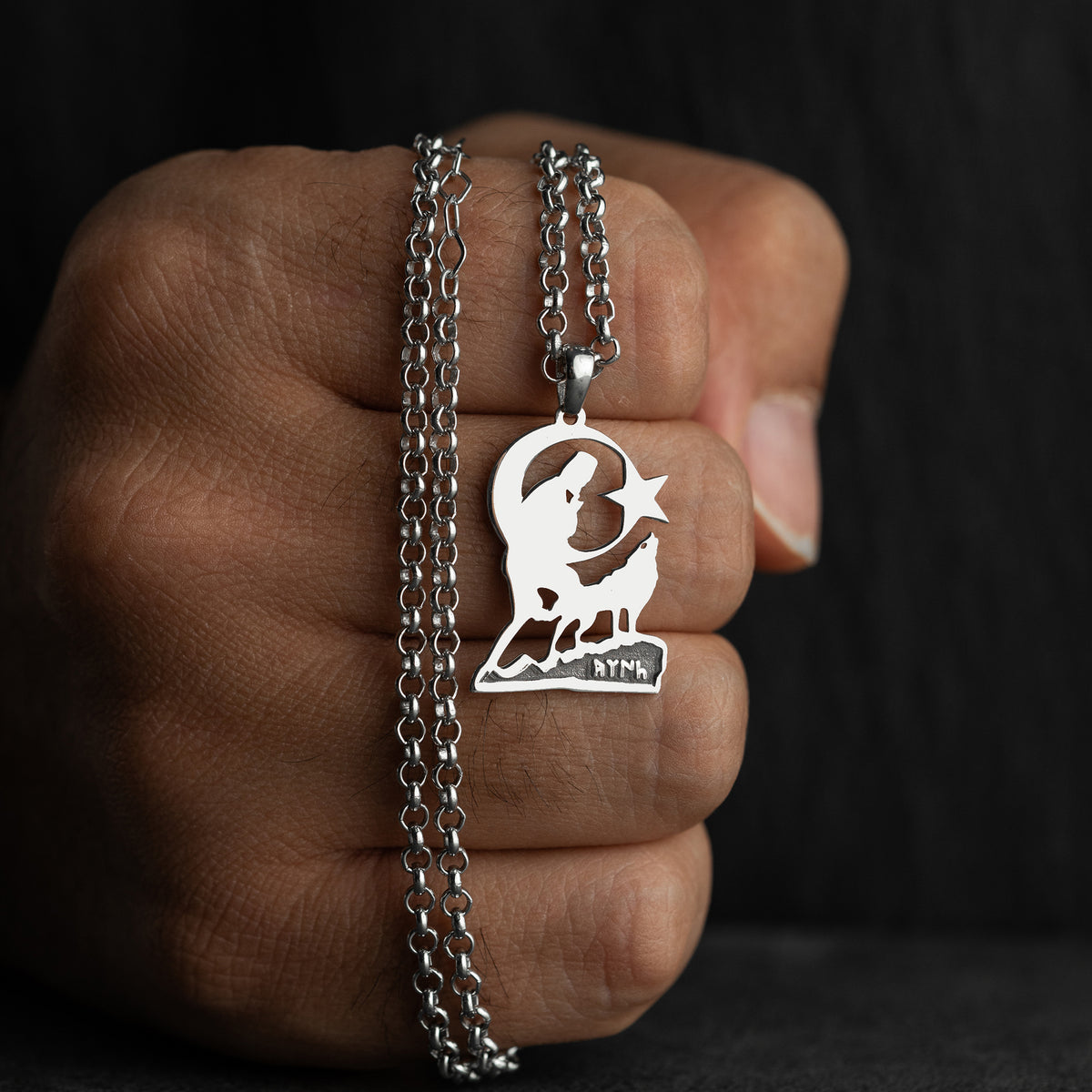 ATATÜRK AYYILDIZ HERREN HALSKETTE | 925 SILBER
