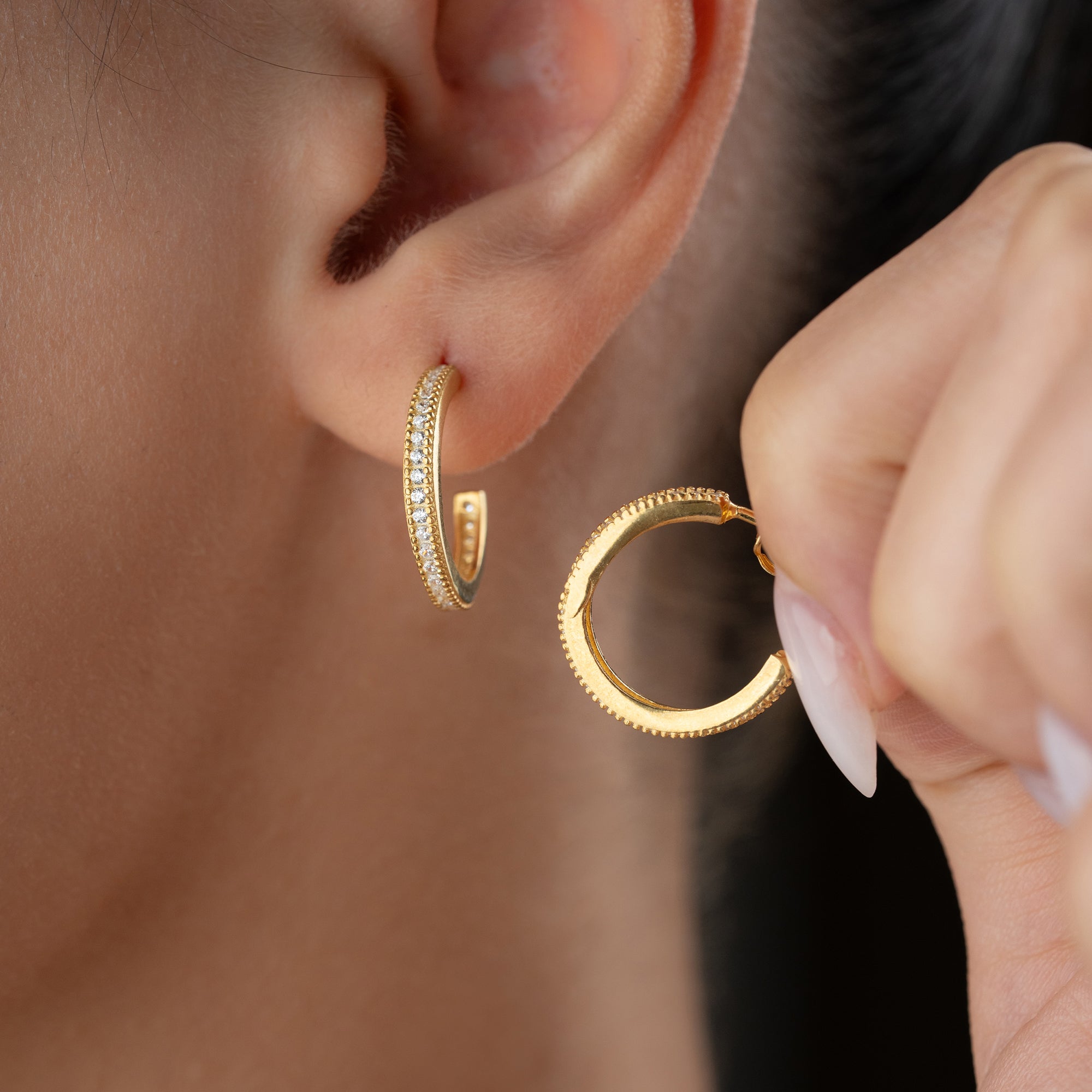 ADELE OHRRINGE | 925 SILBER