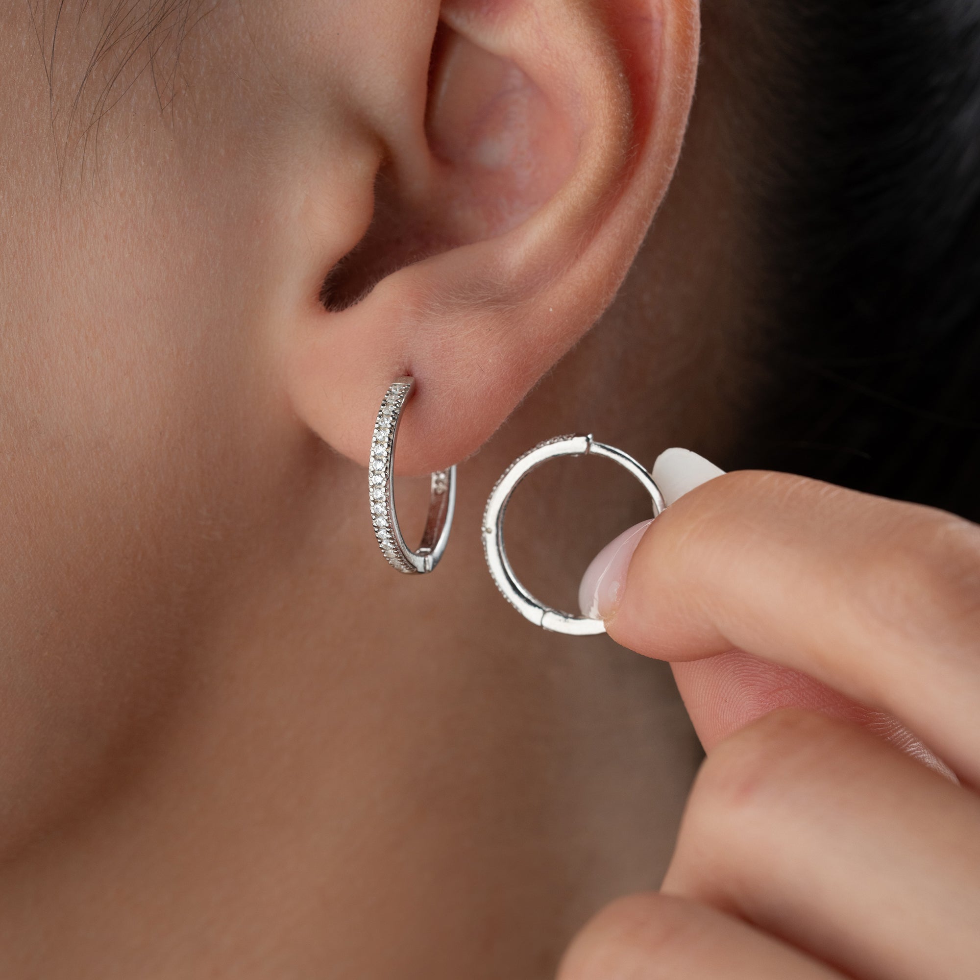 ARIANA ZIRKONIA OHRRINGE | 925 SILBER