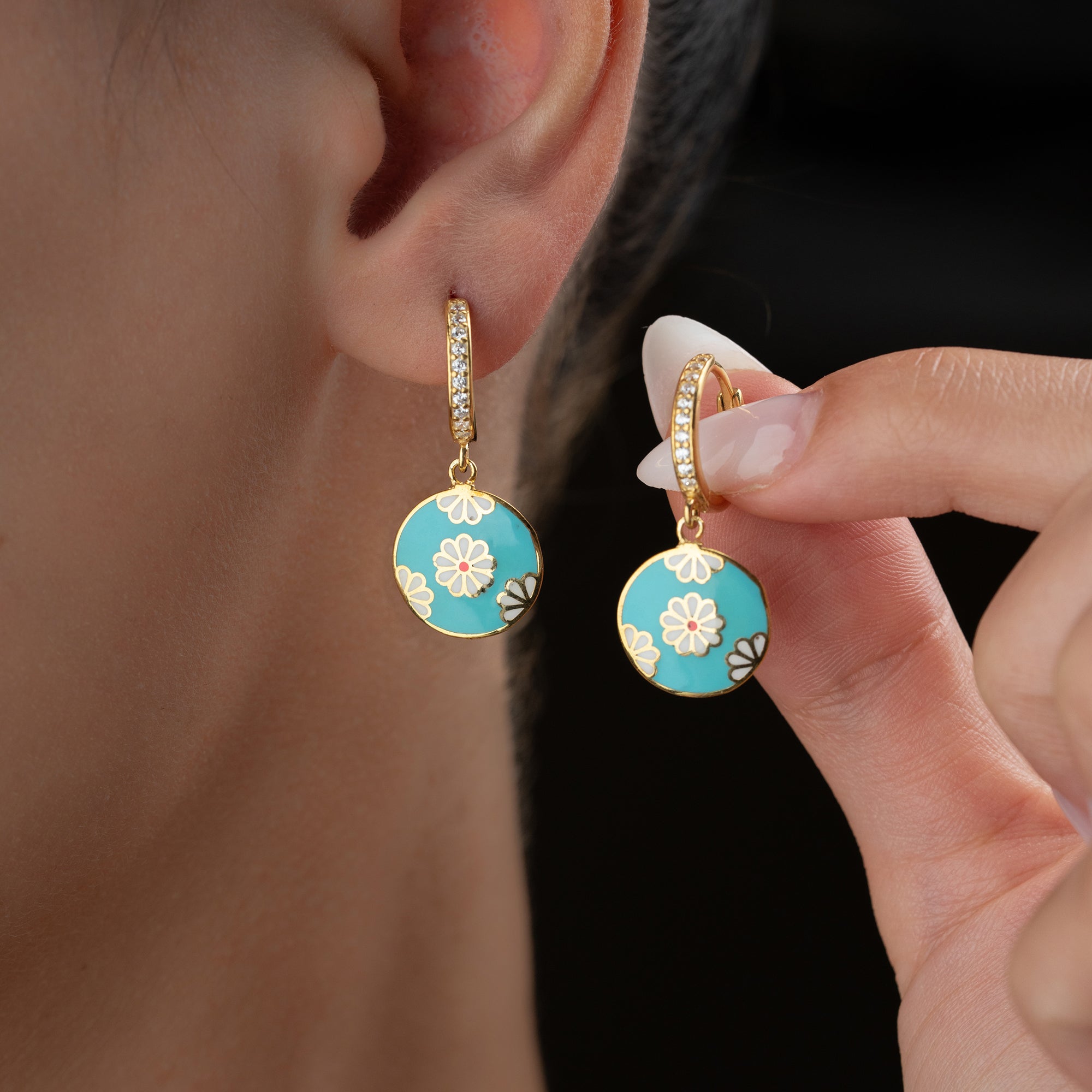 CANDY OHRRINGE | 925 SILBER