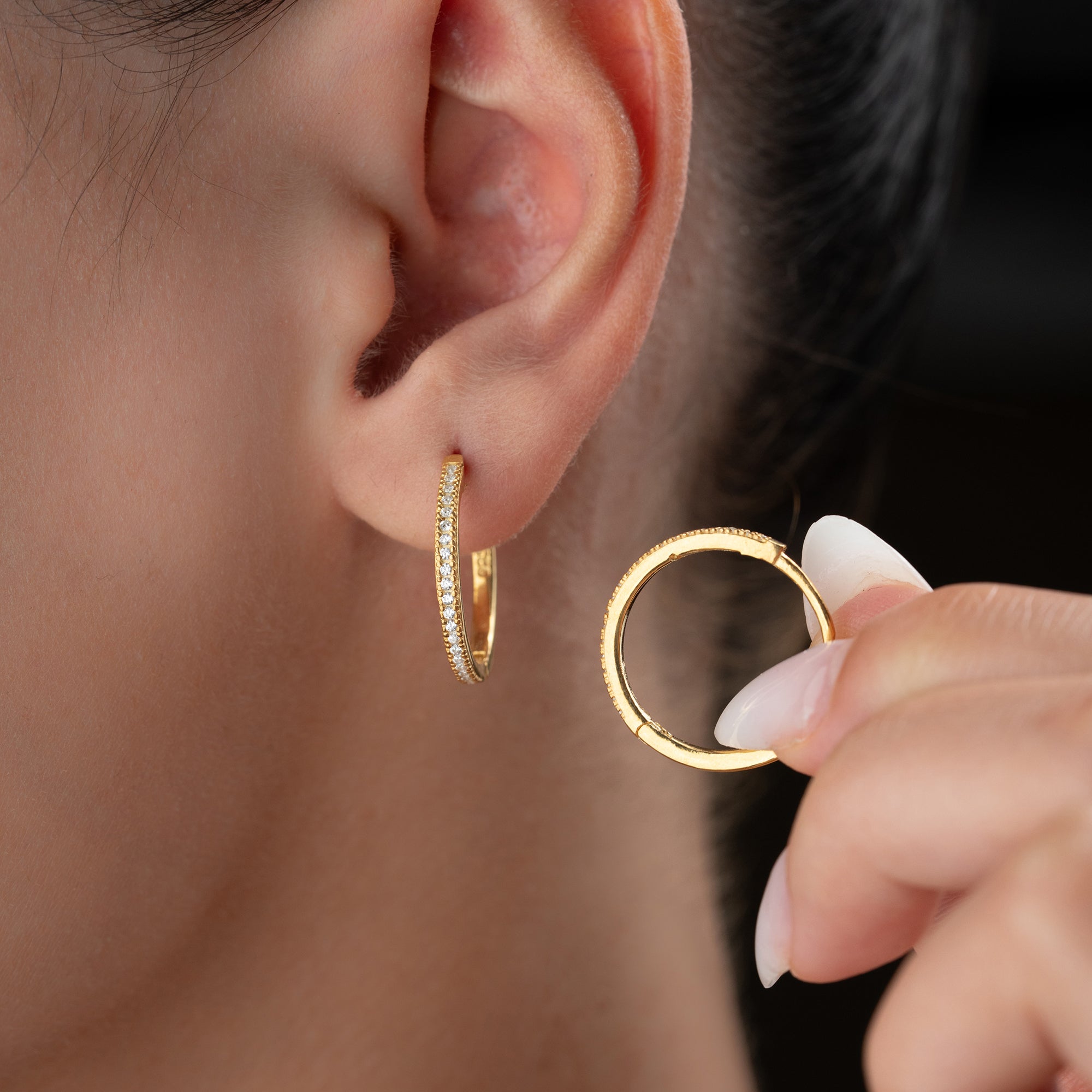 ARIANA ZIRKONIA OHRRINGE | 925 SILBER