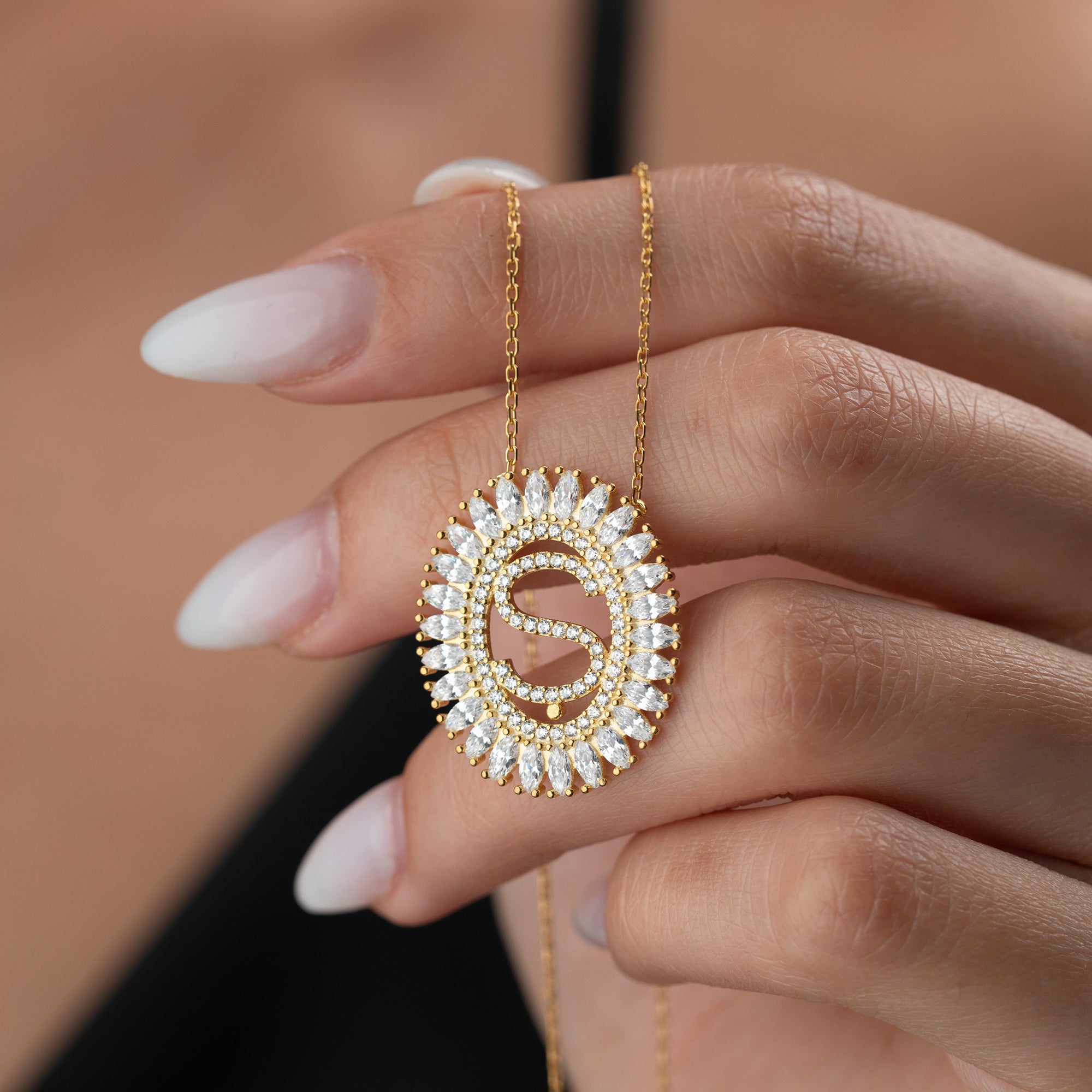 LETTER LUXE HALSKETTE | 925 SILBER