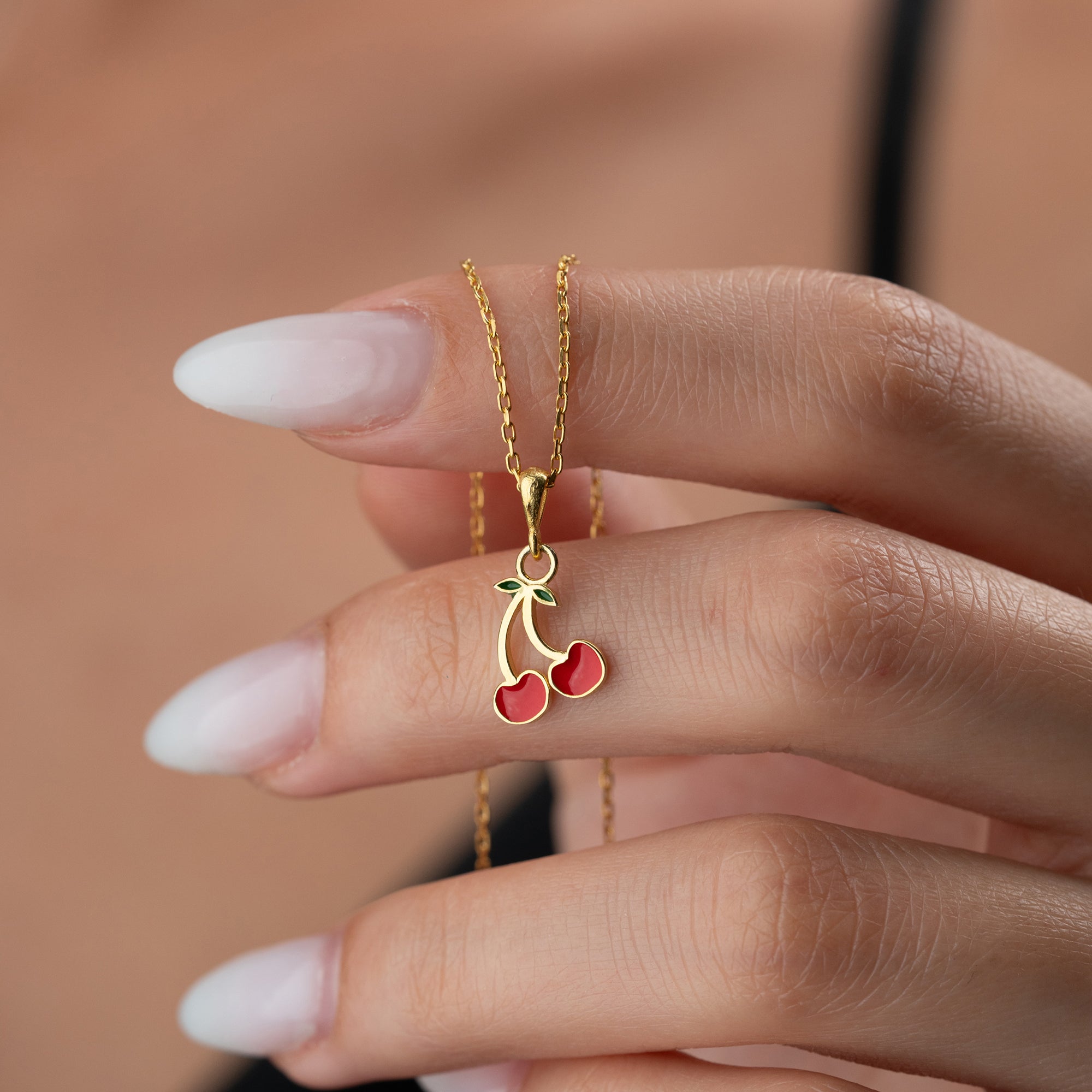 SWEET CHERRY HALSKETTE | 925 SILBER