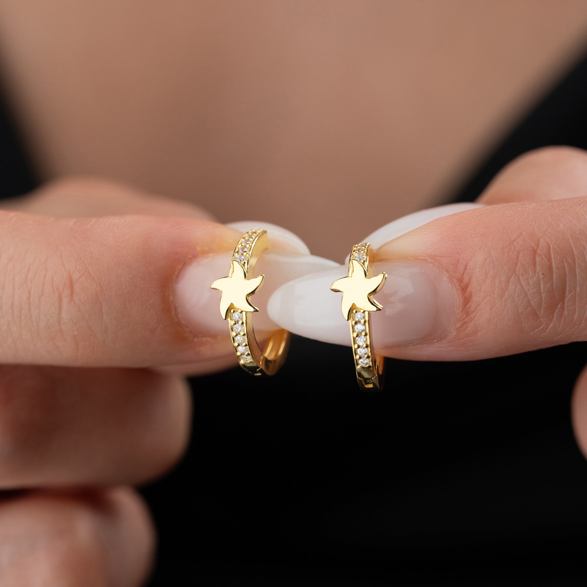 MAYA SEESTERN OHRRINGE | 925 SILBER